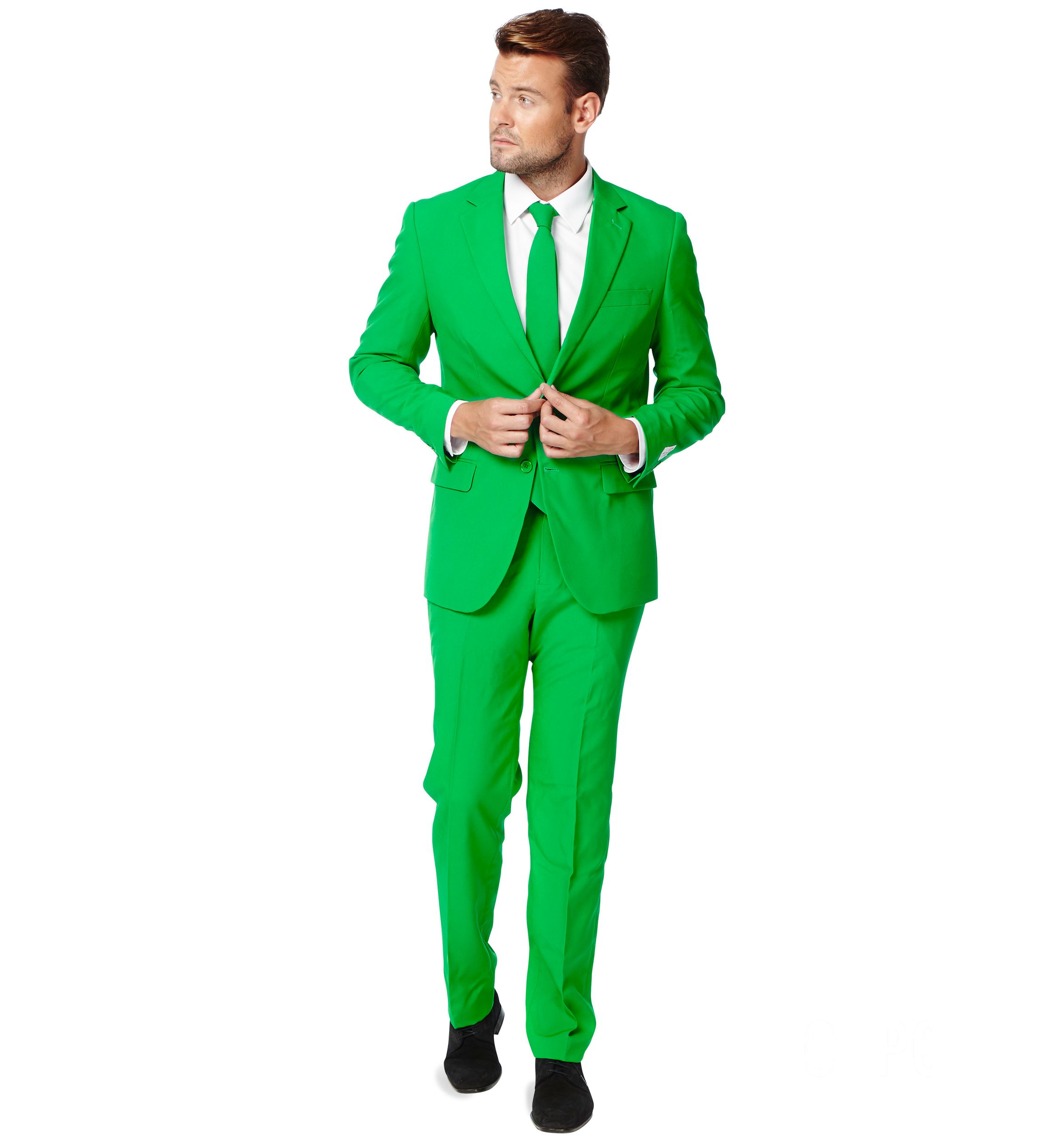Evergreen  2 Piece Suit + Tie