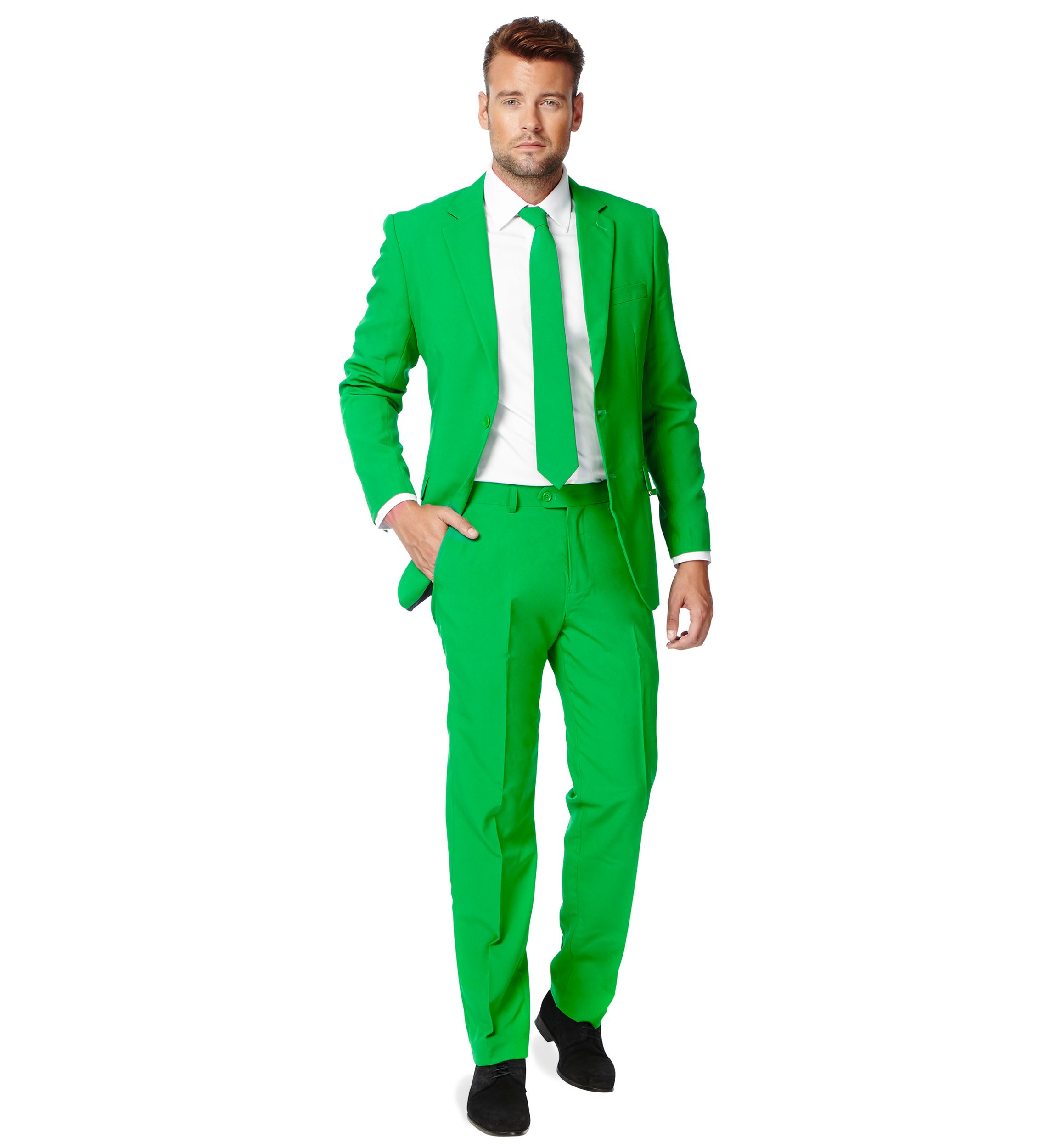 Evergreen  2 Piece Suit + Tie