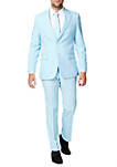 Cold Blue Solid Suit