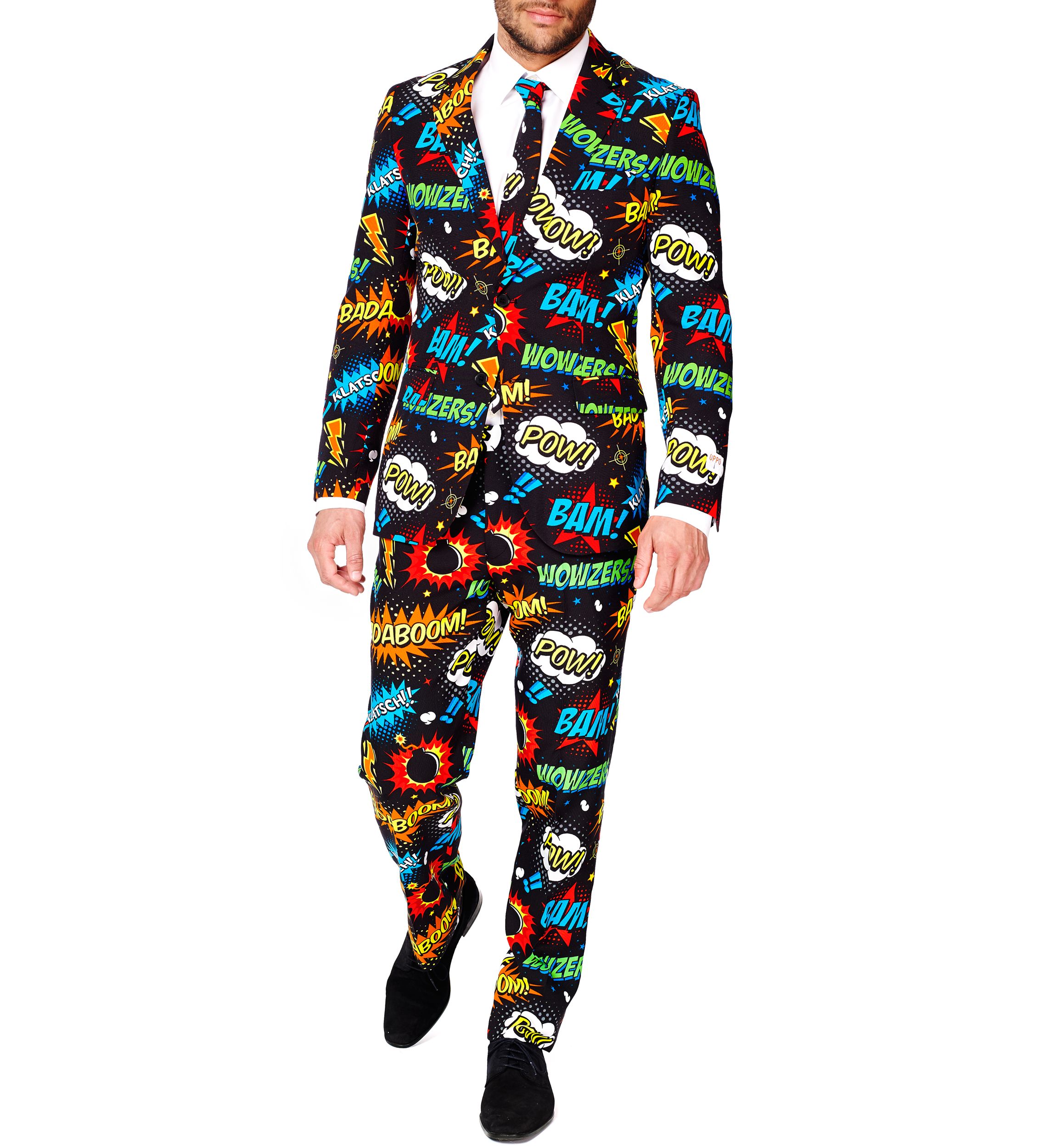 Badaboom  2 Piece Suit + Tie