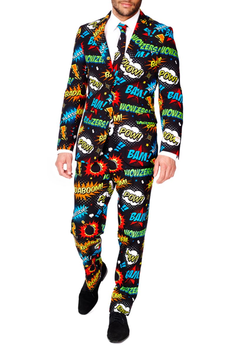 Badaboom  2 Piece Suit + Tie