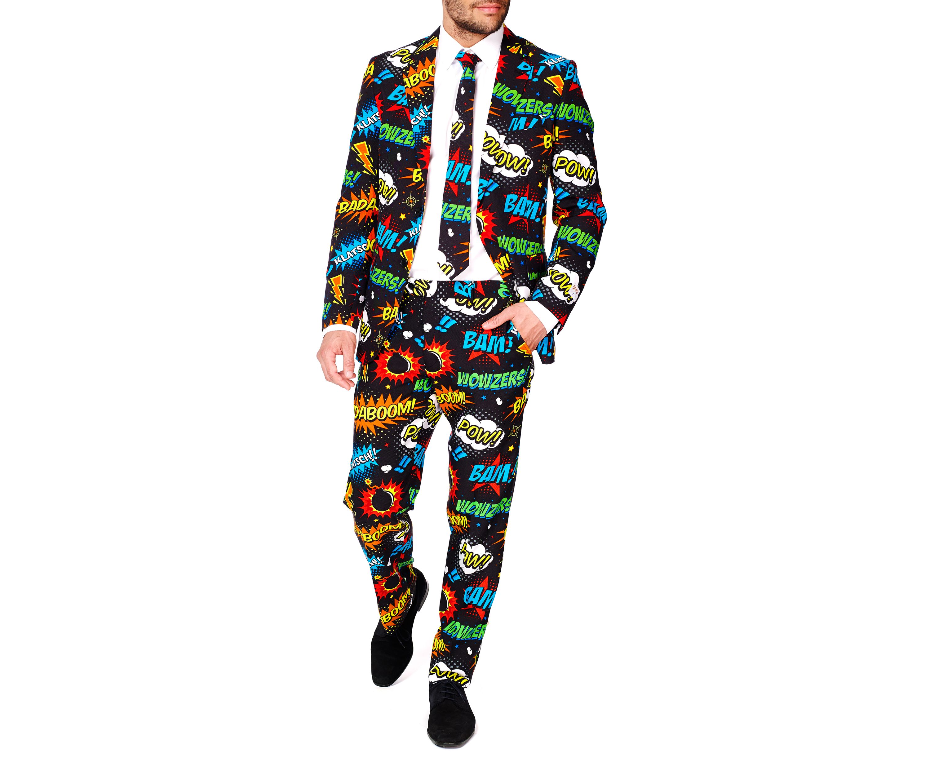 Badaboom  2 Piece Suit + Tie