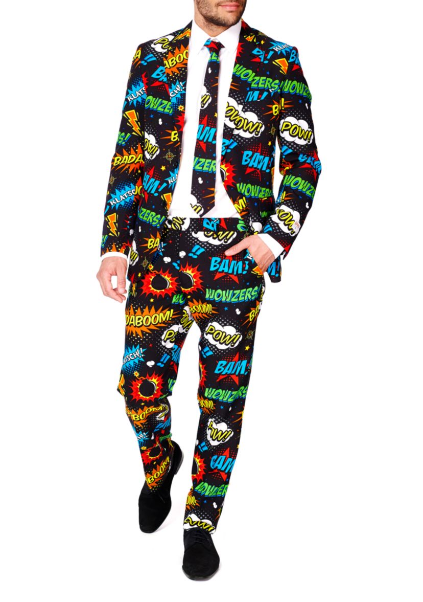 Badaboom  2 Piece Suit + Tie