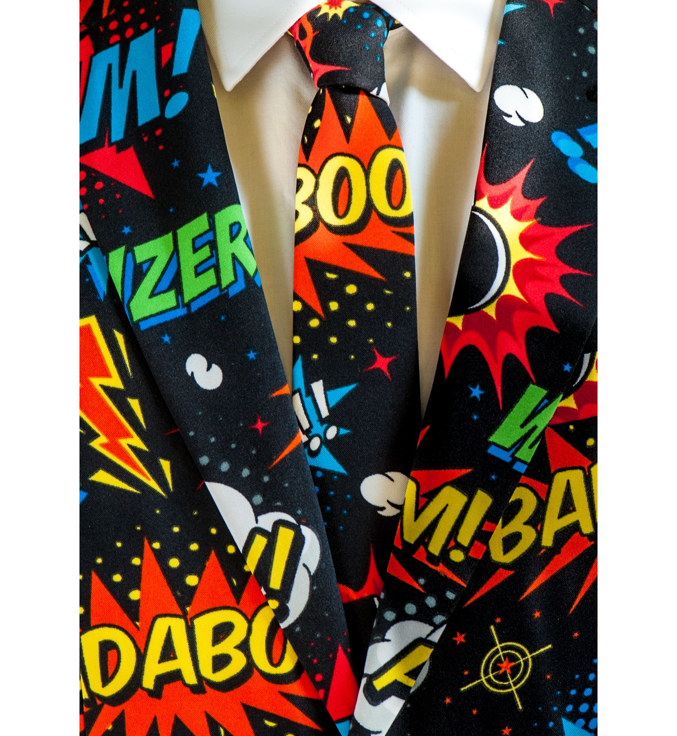 Badaboom  2 Piece Suit + Tie