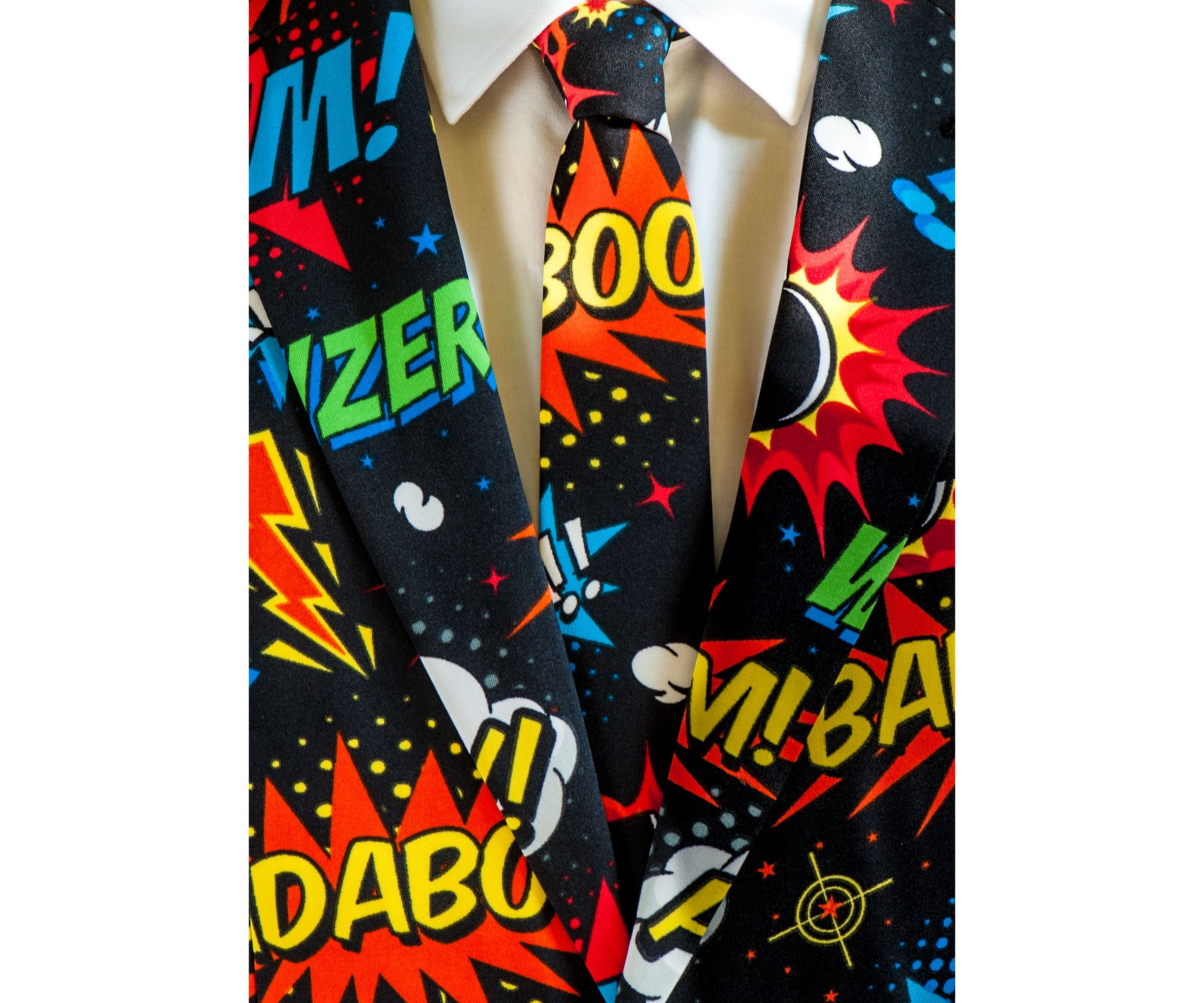 Badaboom  2 Piece Suit + Tie