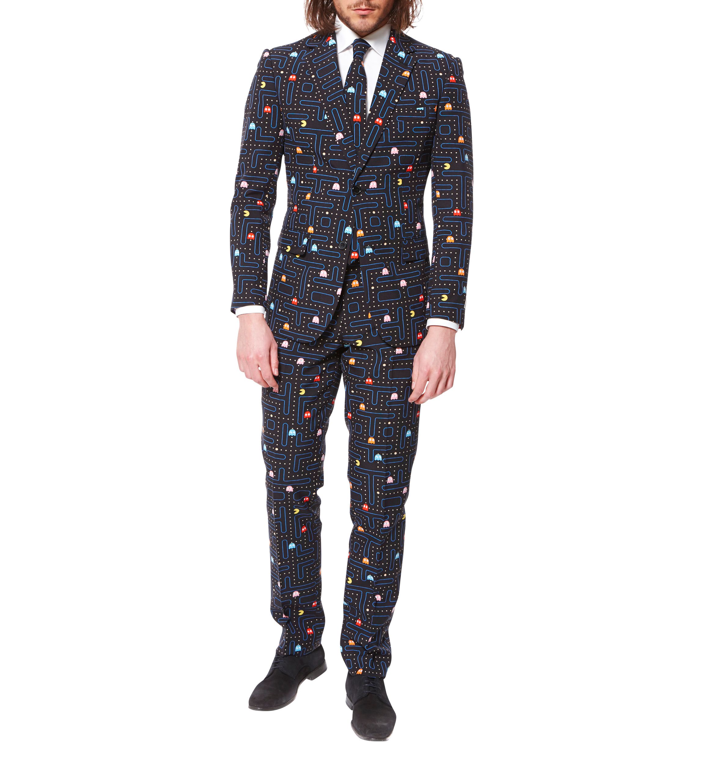 Pac-Man  2 Piece Suit + Tie