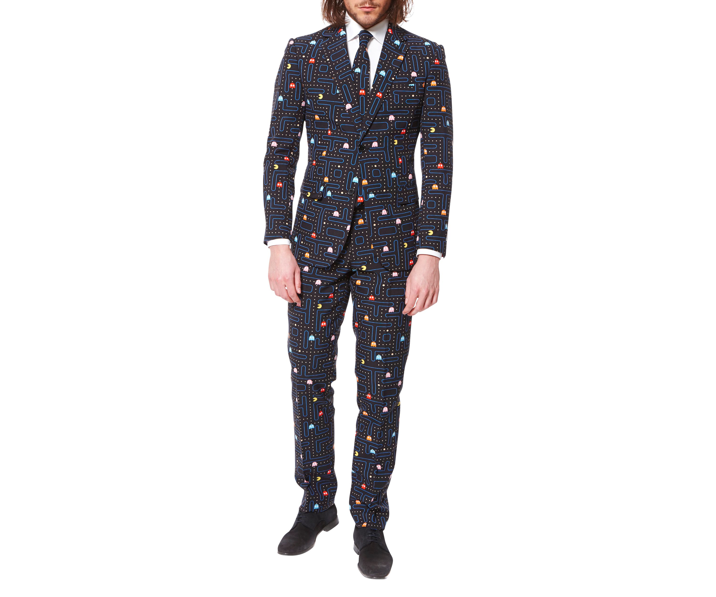 Pac-Man  2 Piece Suit + Tie