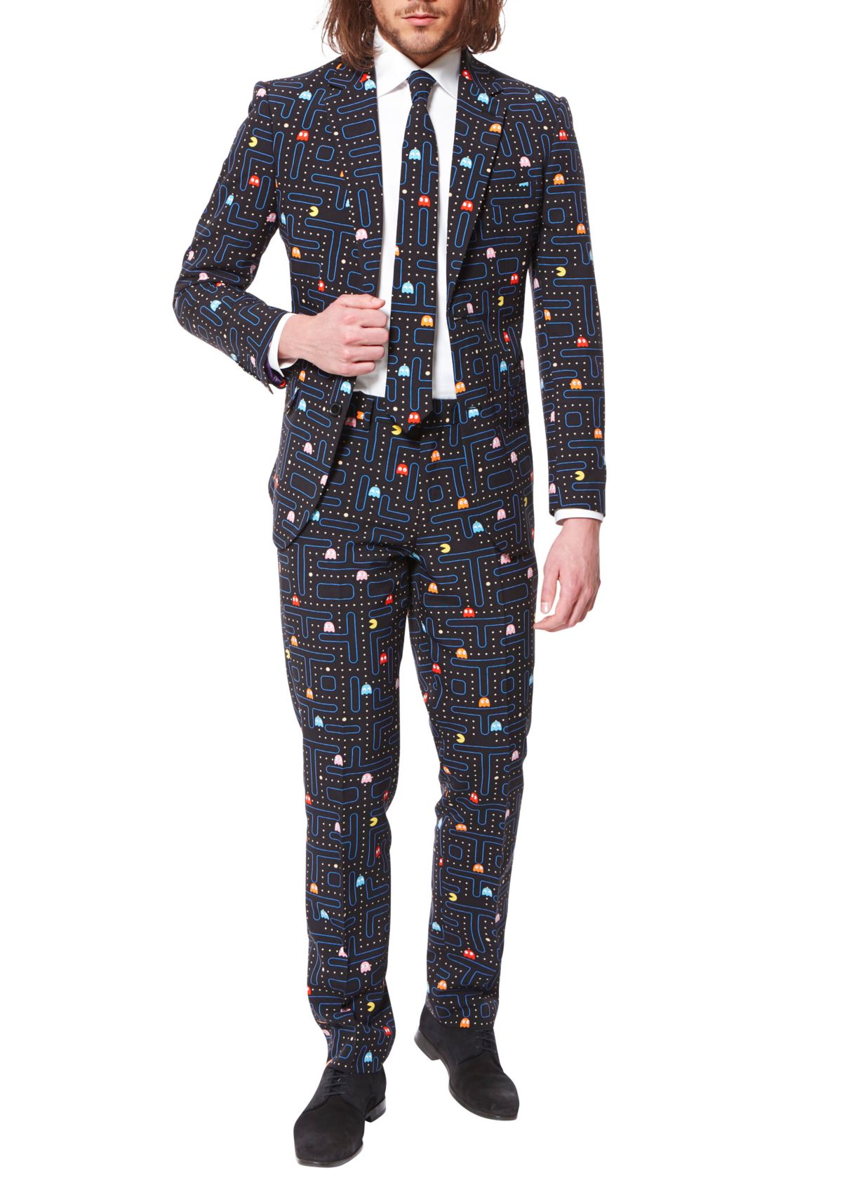 Pac-Man  2 Piece Suit + Tie