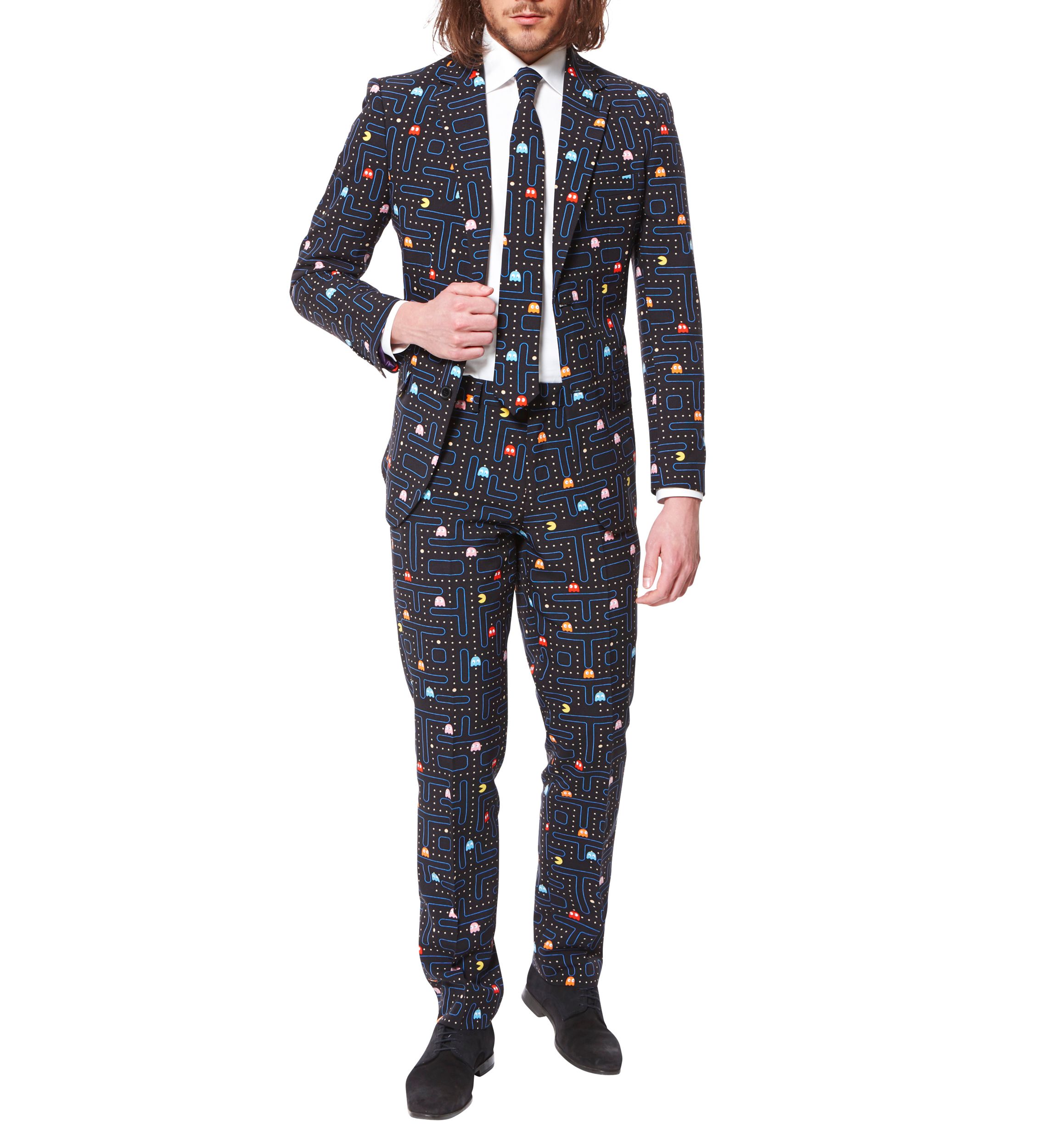 Pac-Man  2 Piece Suit + Tie