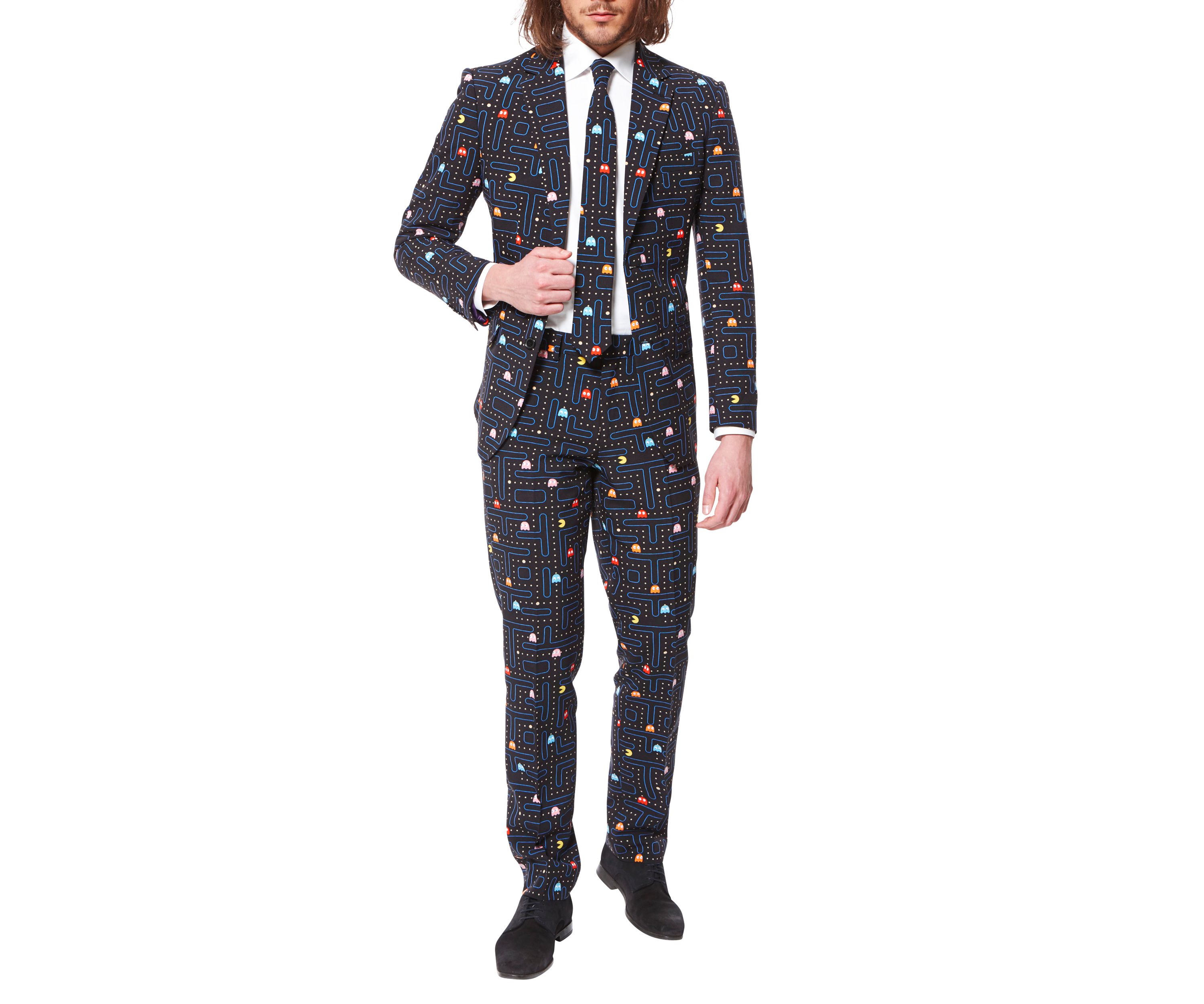 Pac-Man  2 Piece Suit + Tie