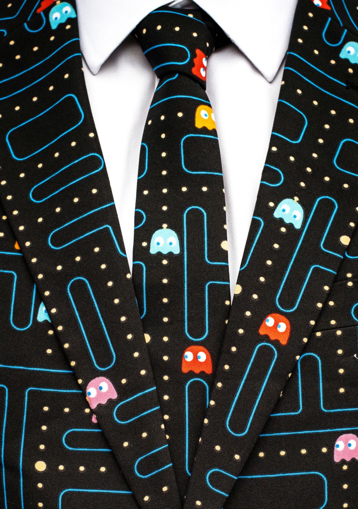 Pac-Man  2 Piece Suit + Tie