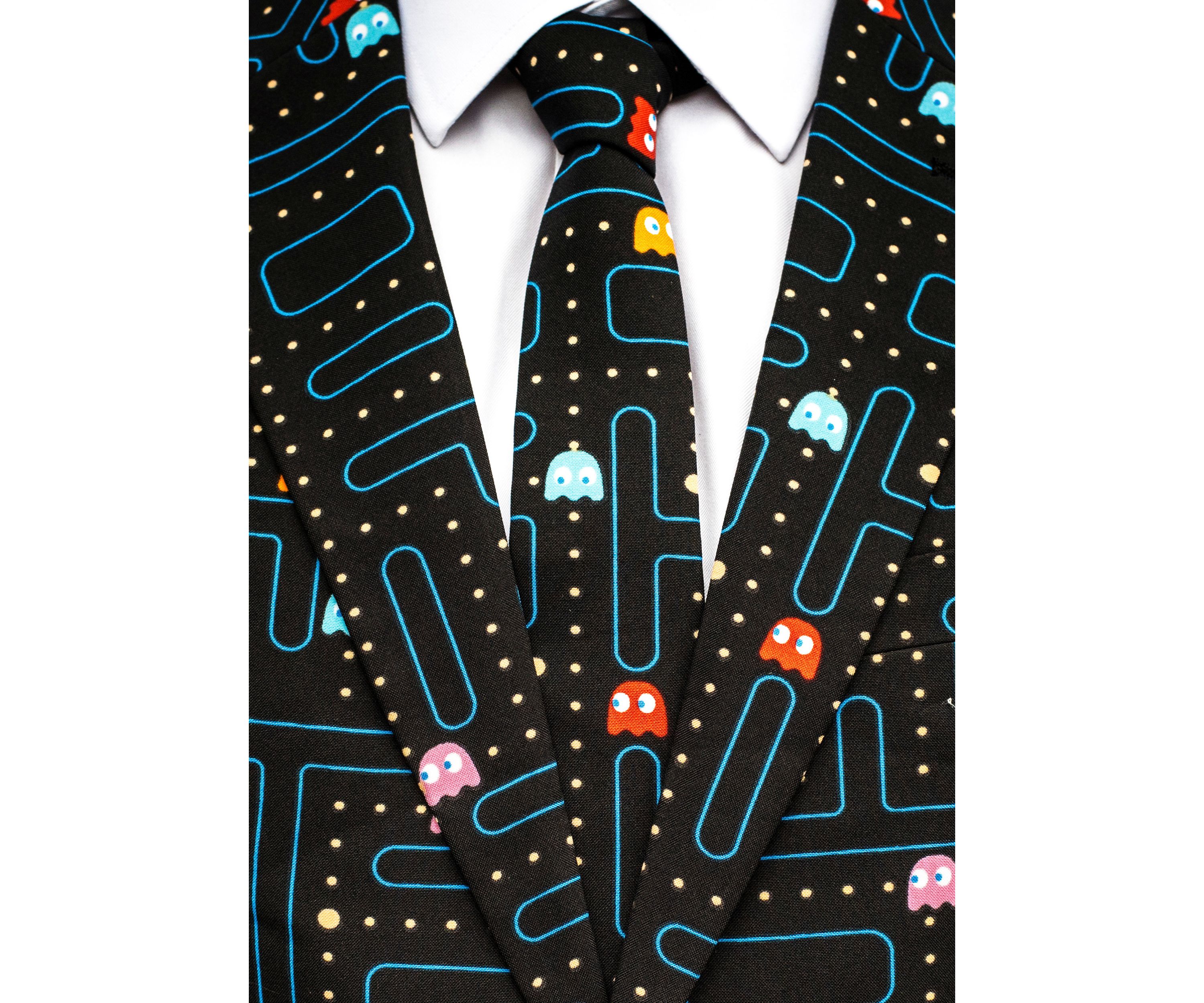 Pac-Man  2 Piece Suit + Tie