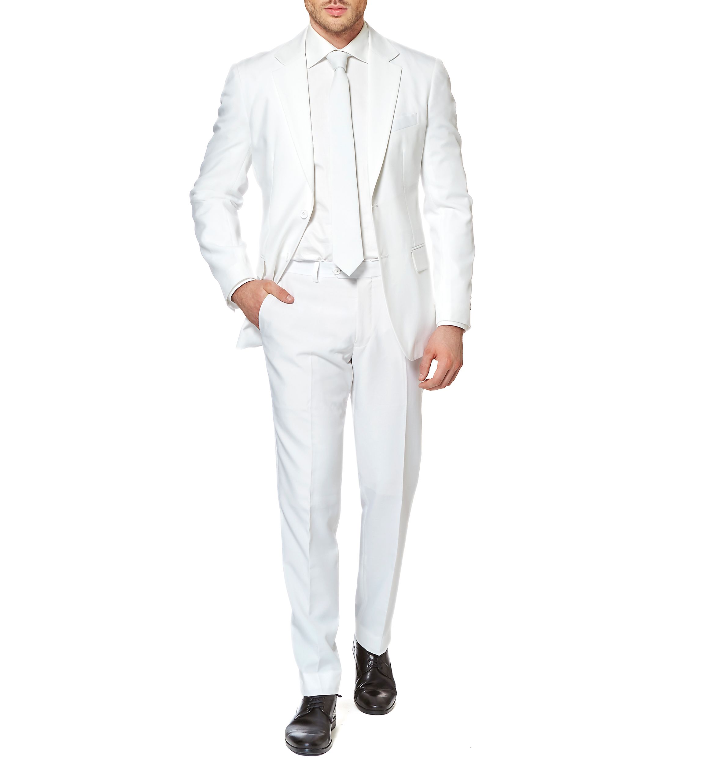 White Knight  2 Piece Suit + Tie