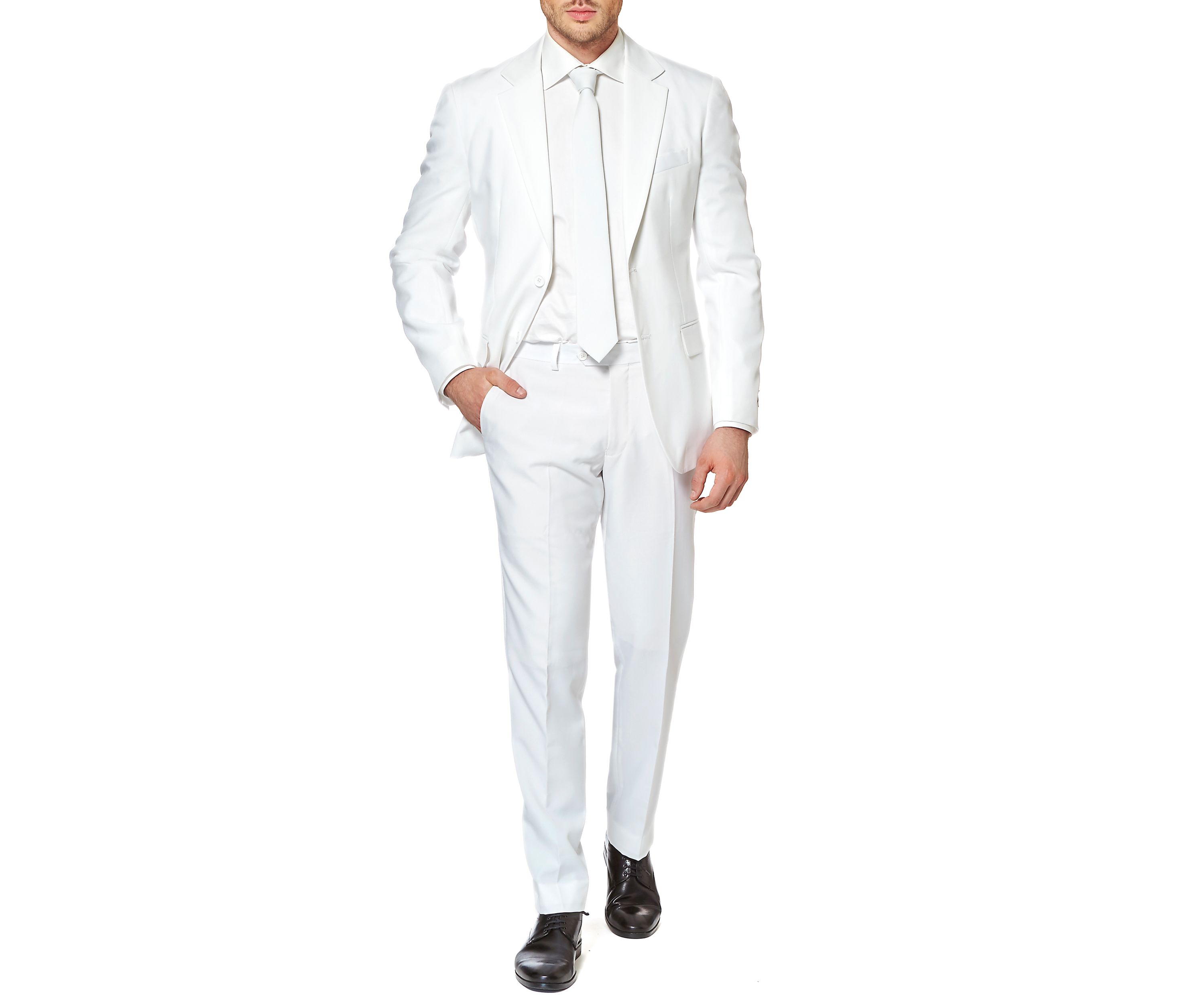 White Knight  2 Piece Suit + Tie