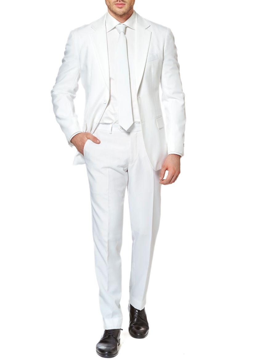 White Knight  2 Piece Suit + Tie