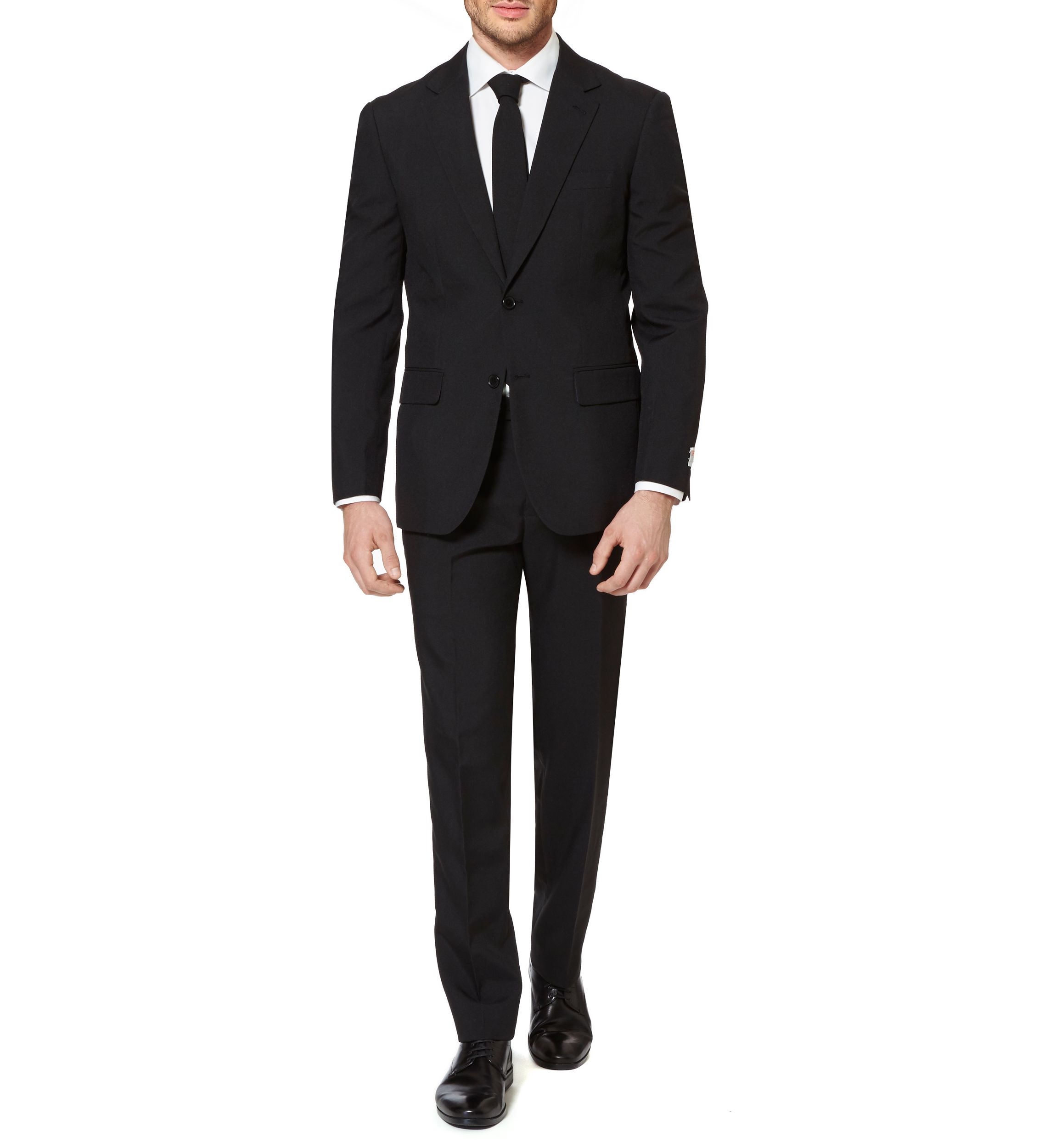 Black Knight  2 Piece Suit + Tie