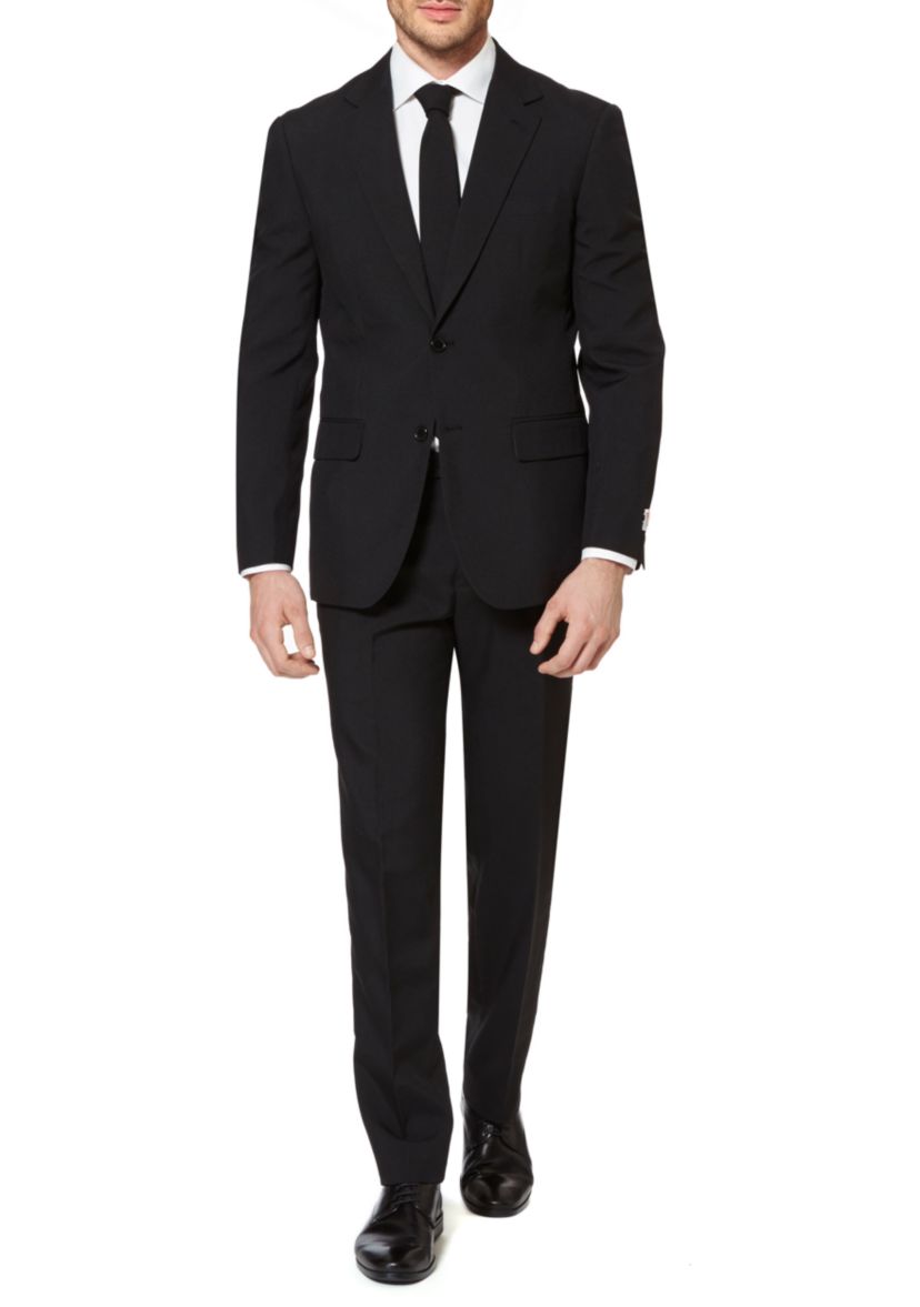 Black Knight  2 Piece Suit + Tie