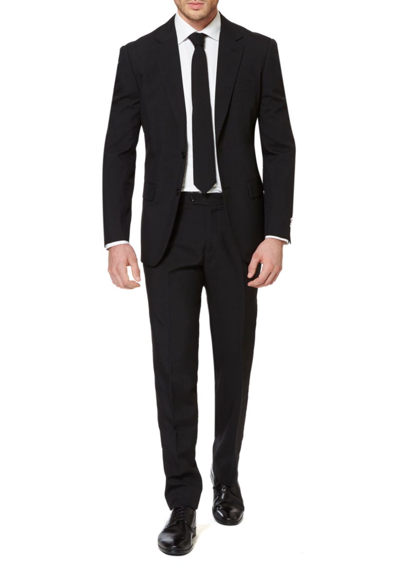 Black Knight  2 Piece Suit + Tie