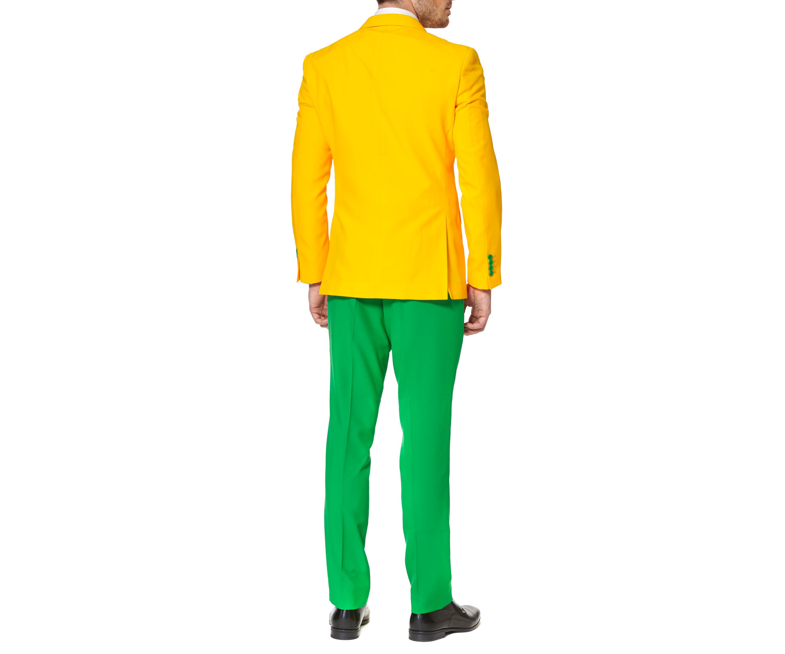 Green and Gold  2 Piece Suit + Tie