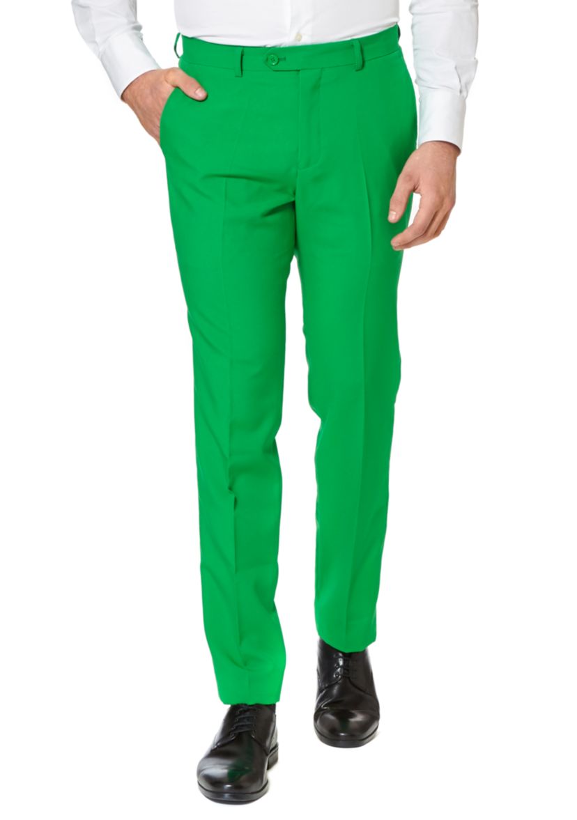 Green and Gold  2 Piece Suit + Tie