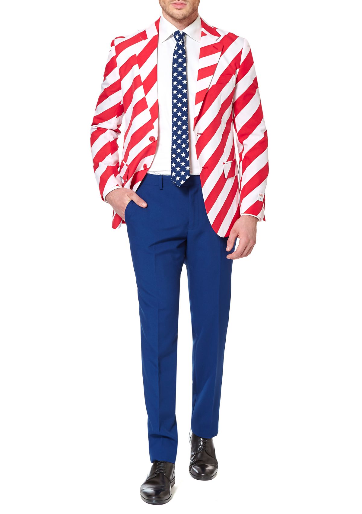 United Stripes  2 Piece Suit + Tie