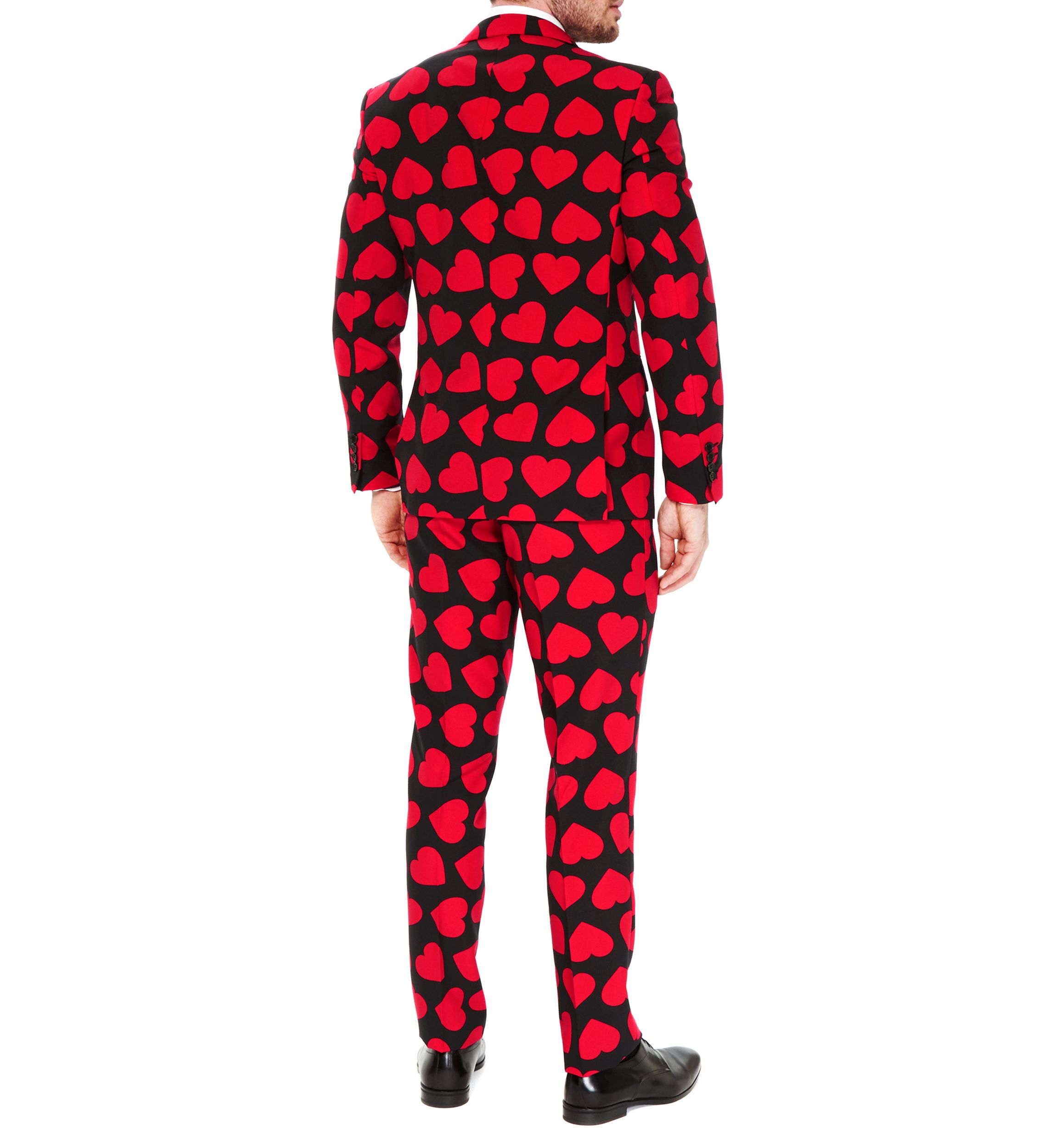 King of Hearts 2 Piece Suit + Tie