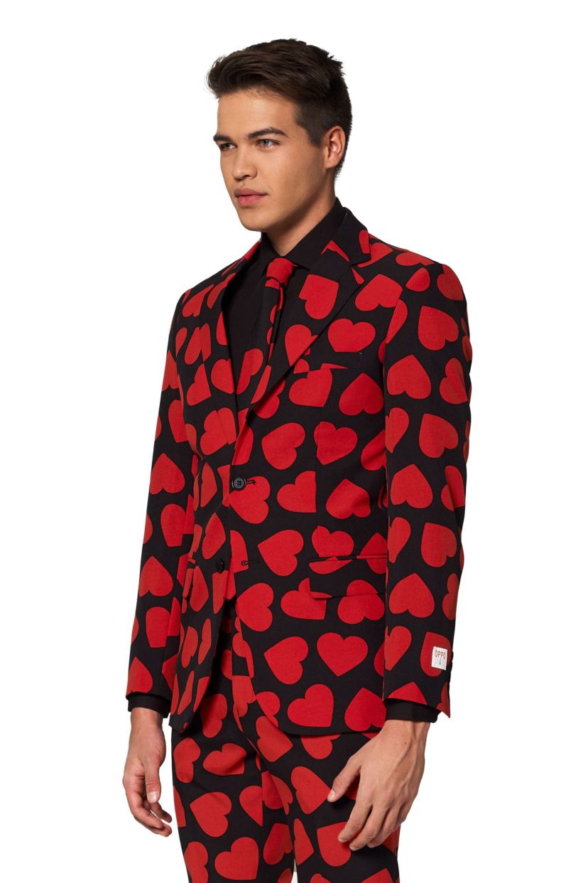 King of Hearts 2 Piece Suit + Tie