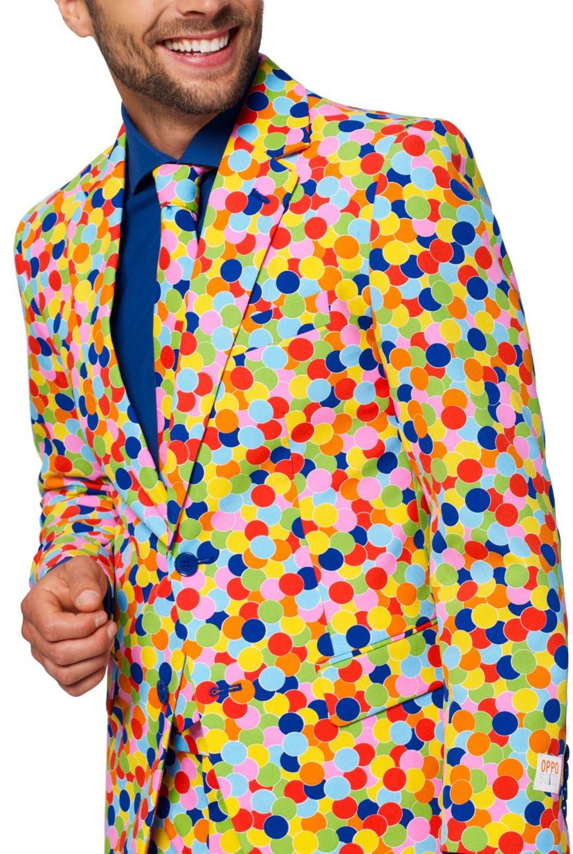 Confetteroni  2 Piece Suit + Tie