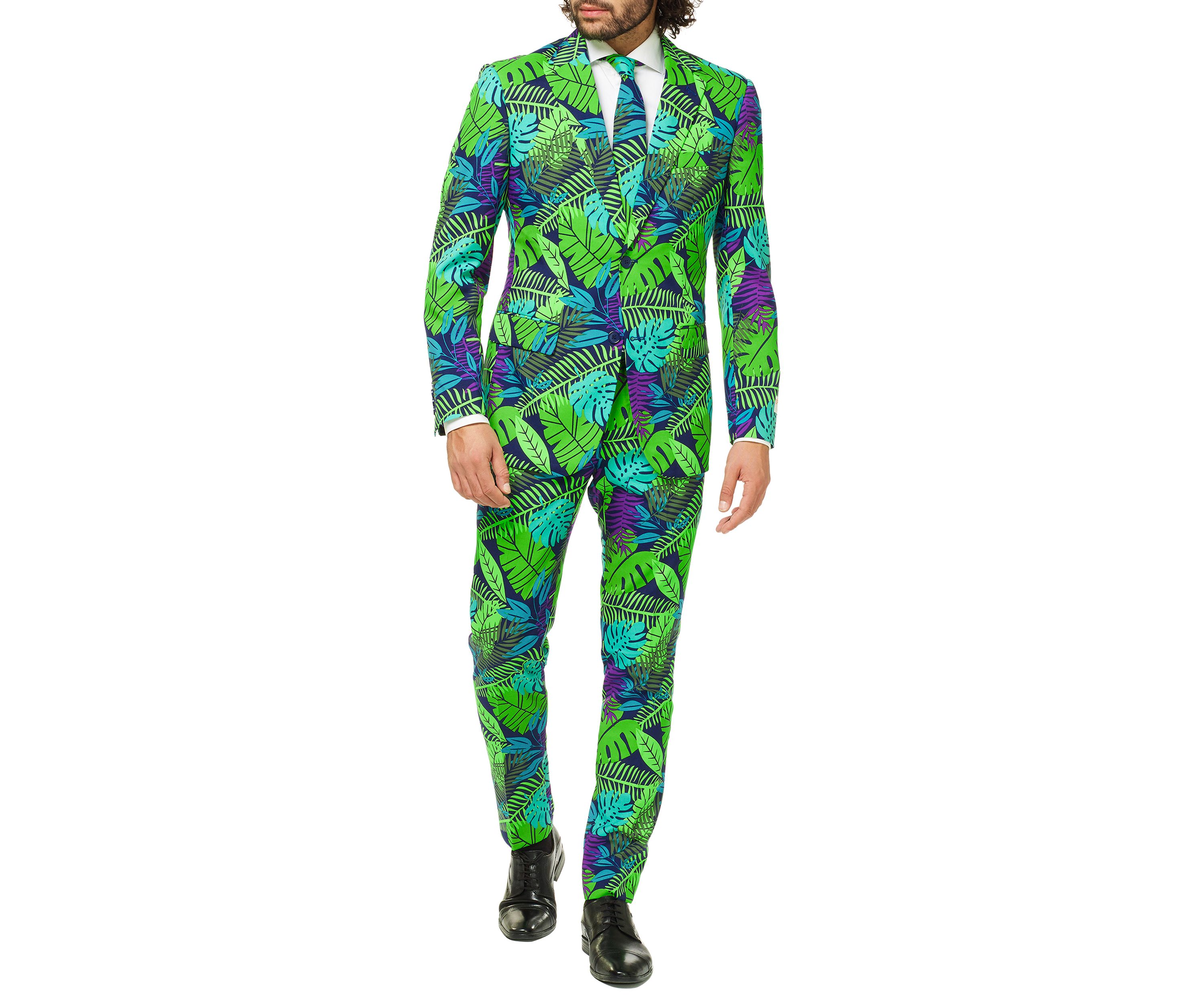 Juicy Jungle 2 Piece Suit + Tie