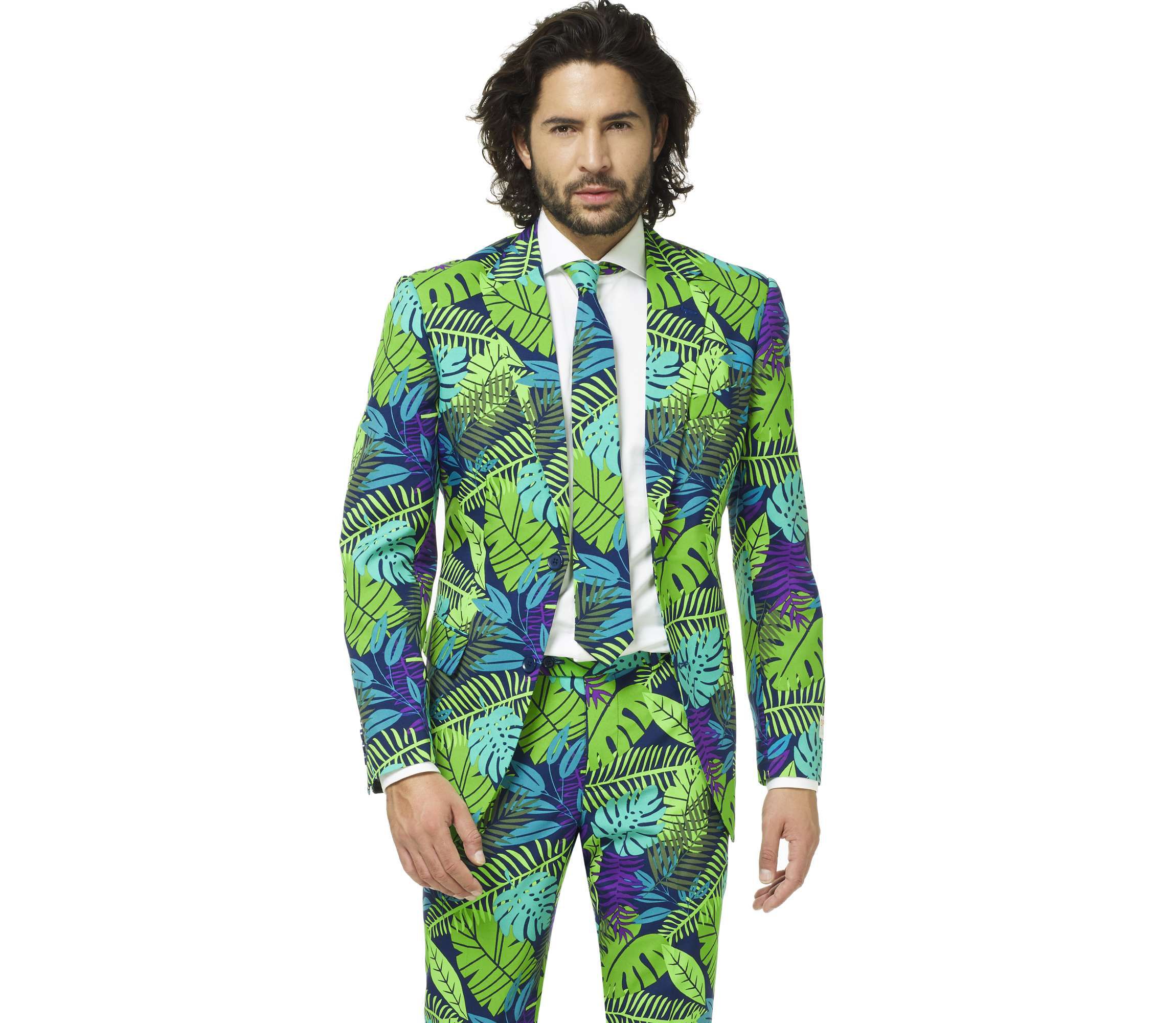 Juicy Jungle 2 Piece Suit + Tie