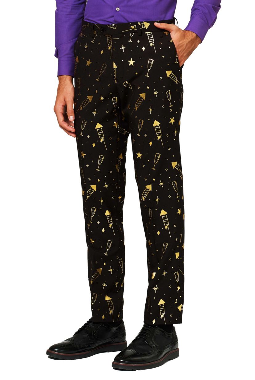 Fancy Fireworks  2 Piece Suit + Tie