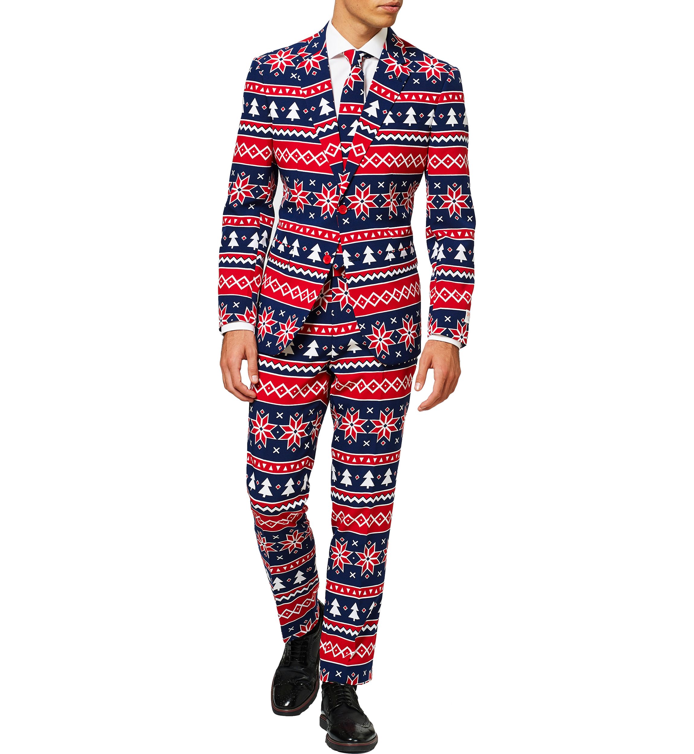 Nordic Noel 2 Piece Suit + Tie
