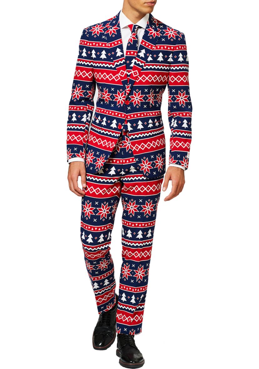 Nordic Noel 2 Piece Suit + Tie