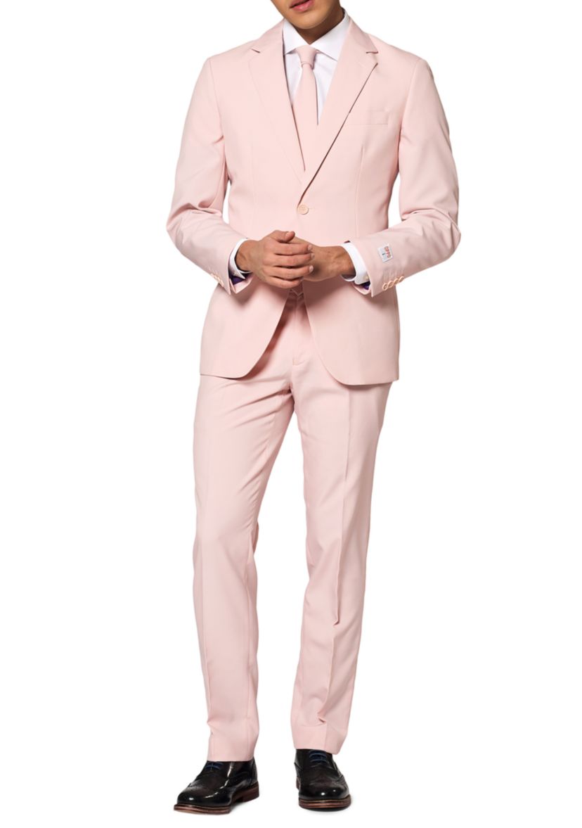 Lush Blush  2 Piece Suit + Tie