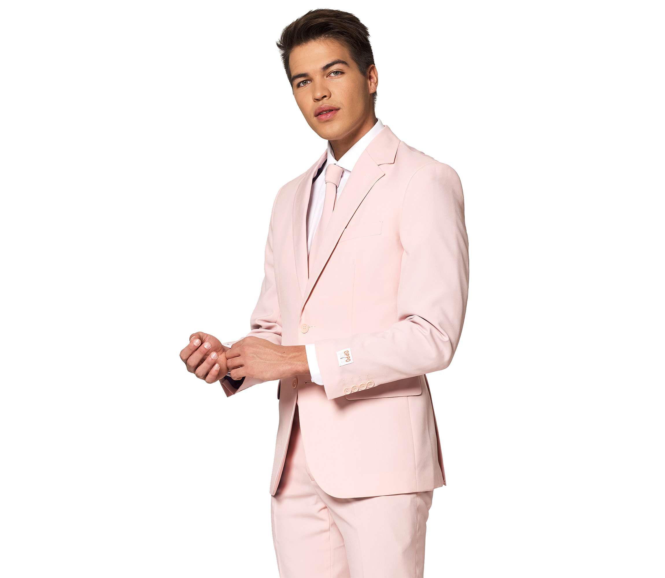 Lush Blush  2 Piece Suit + Tie