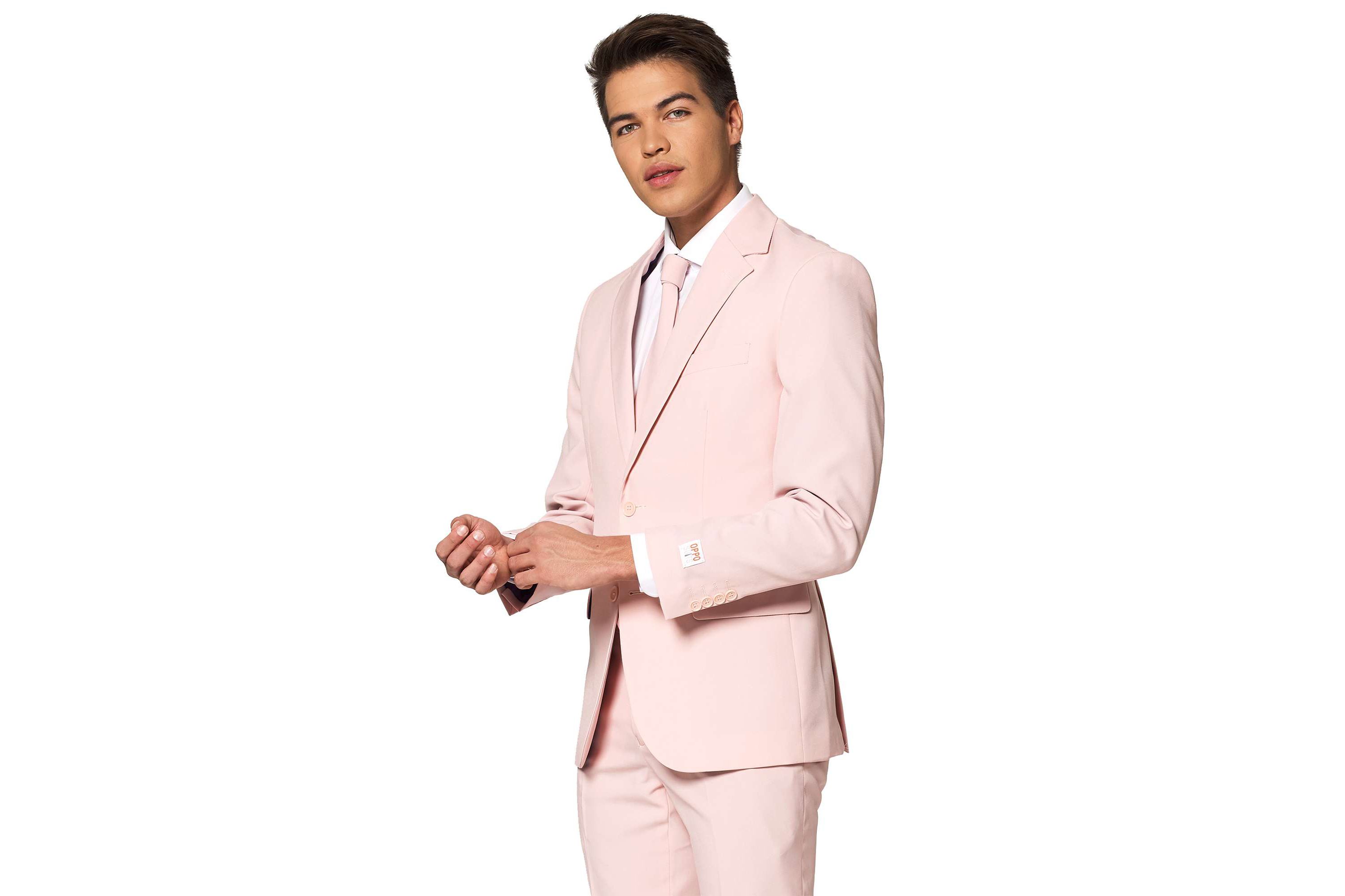 Lush Blush  2 Piece Suit + Tie
