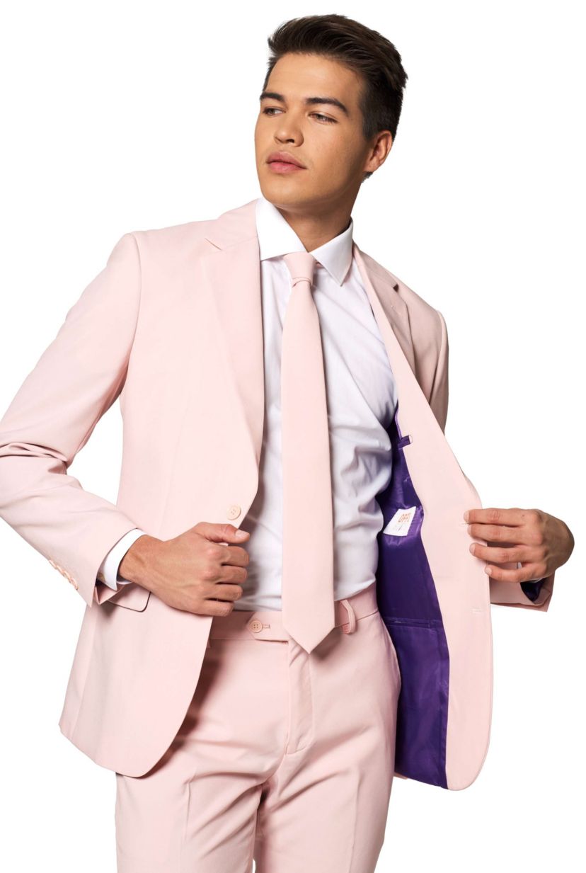 Lush Blush  2 Piece Suit + Tie