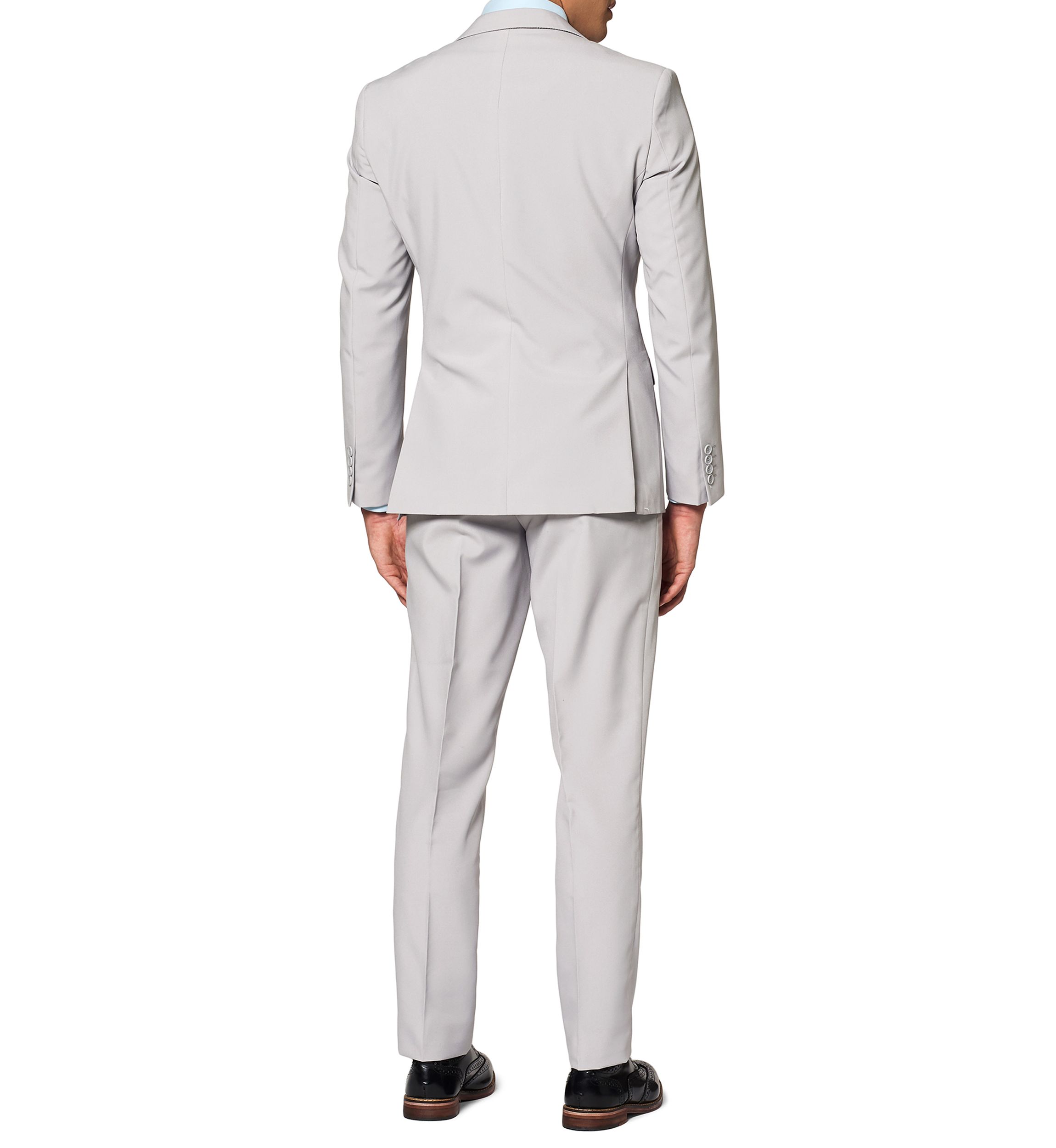 Groovy Grey  2 Piece Suit + Tie