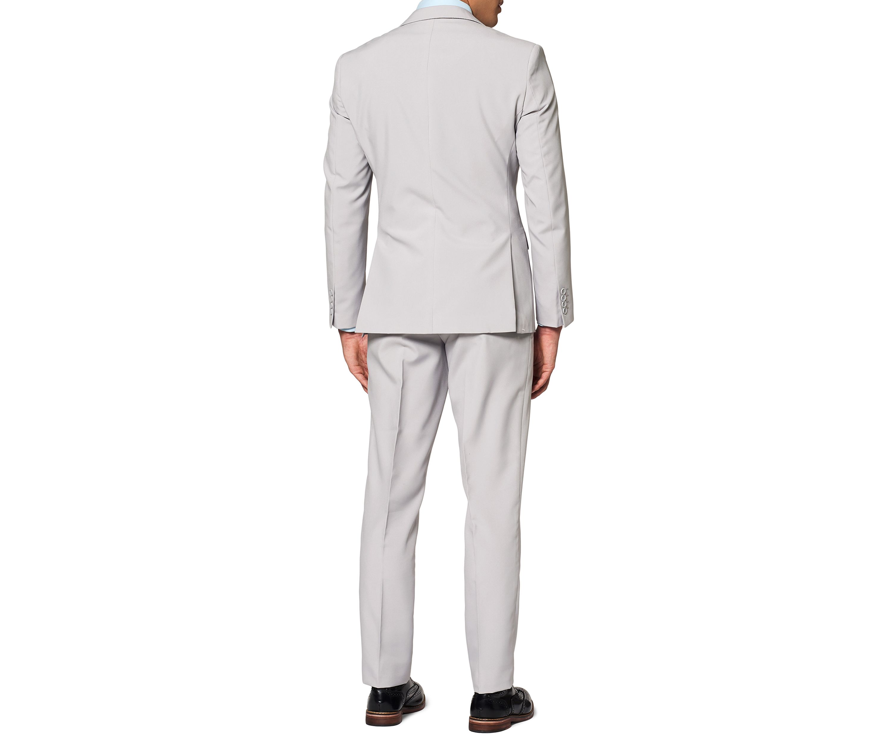 Groovy Grey  2 Piece Suit + Tie