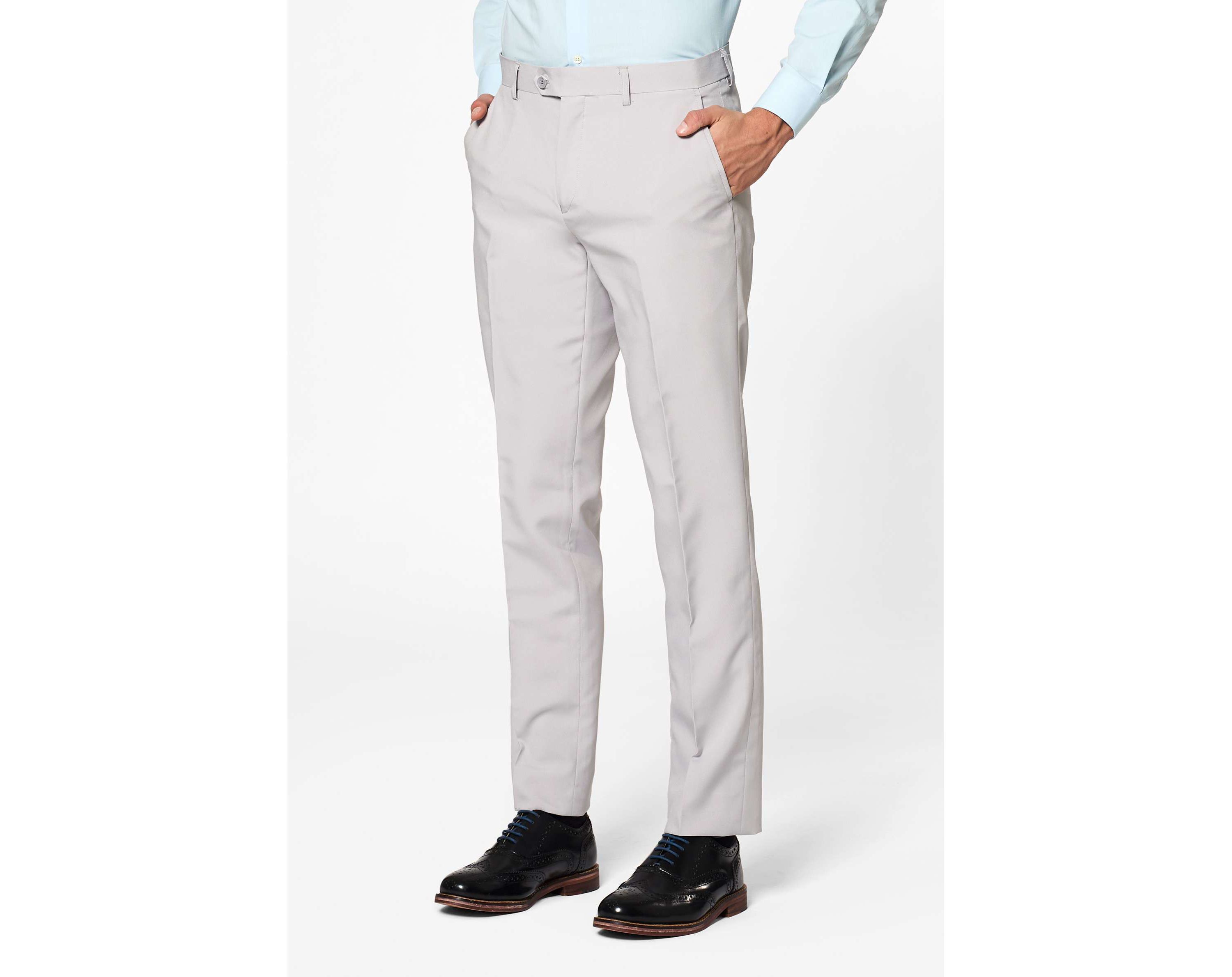 Groovy Grey  2 Piece Suit + Tie