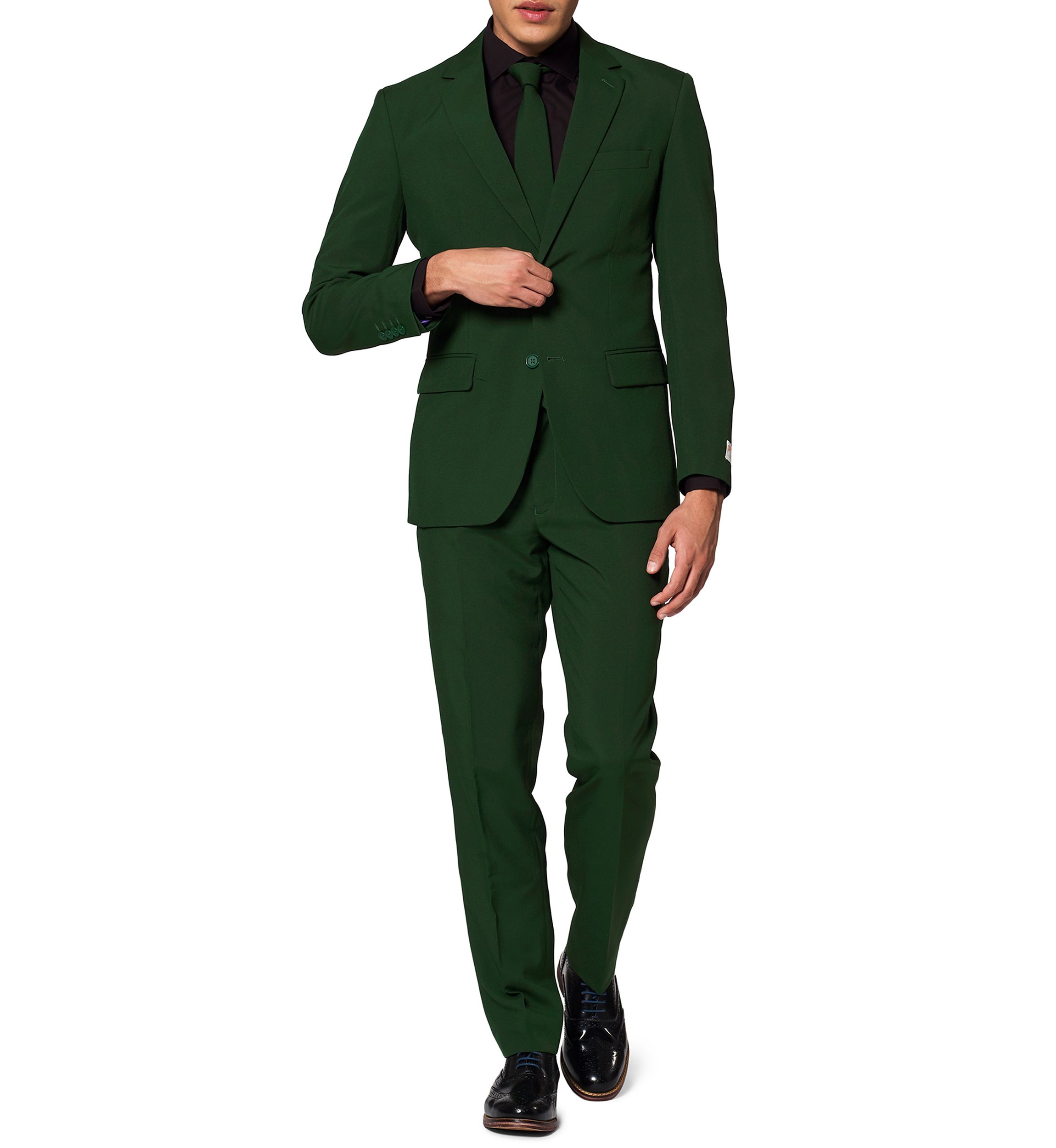 Glorious Green  2 Piece Suit + Tie
