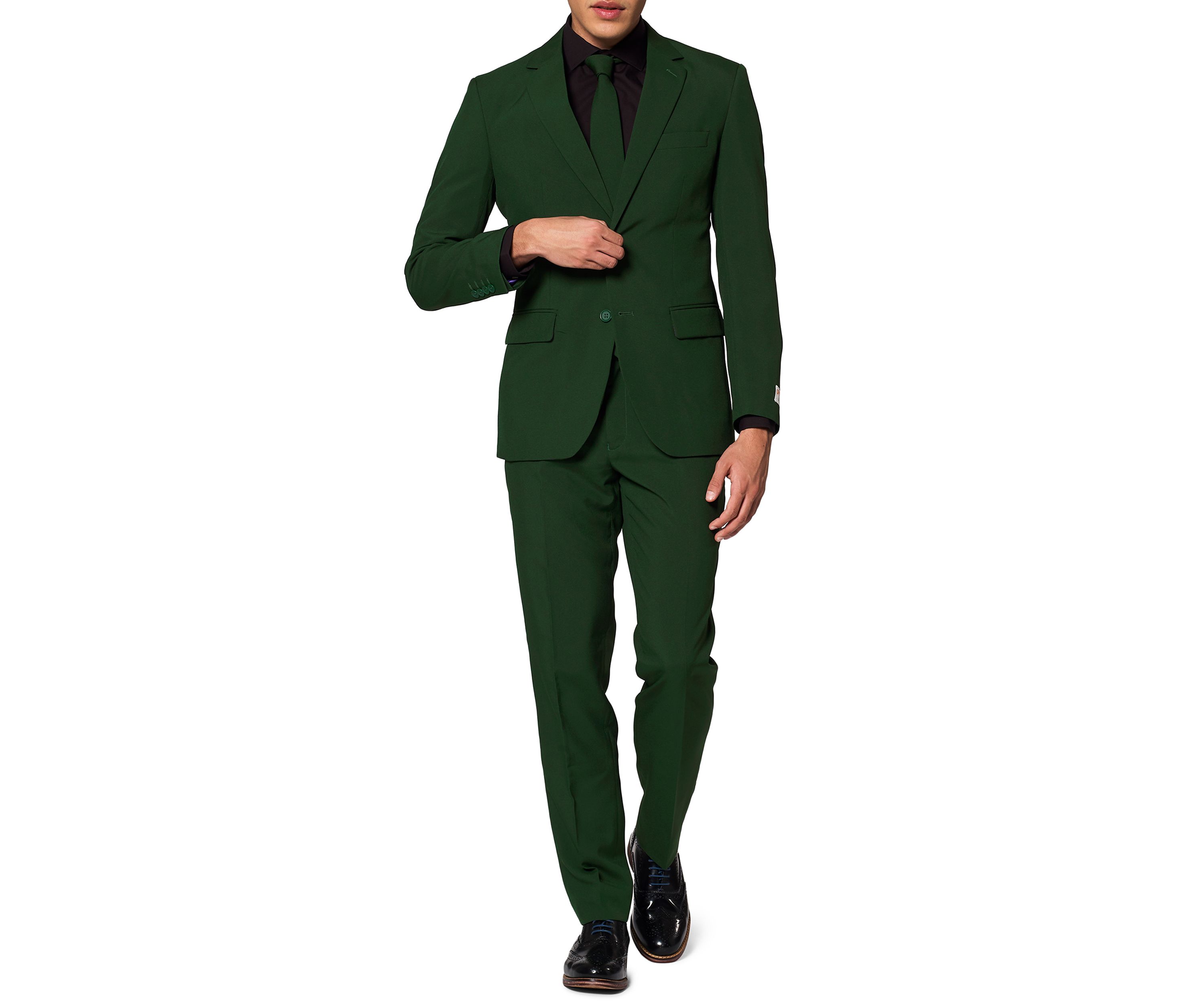Glorious Green  2 Piece Suit + Tie