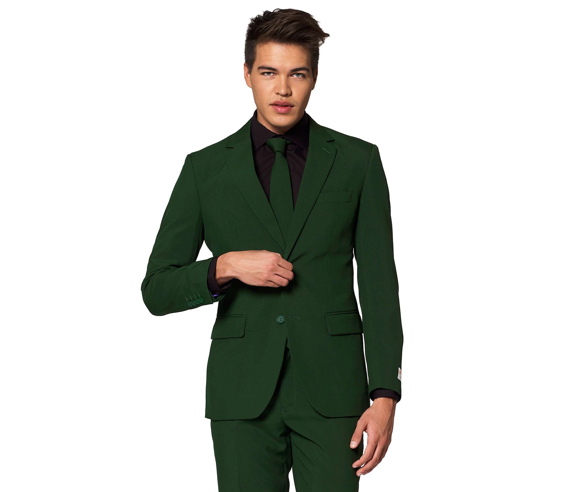 Glorious Green  2 Piece Suit + Tie