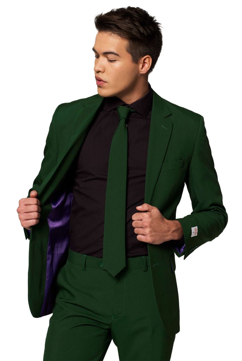 Glorious Green  2 Piece Suit + Tie
