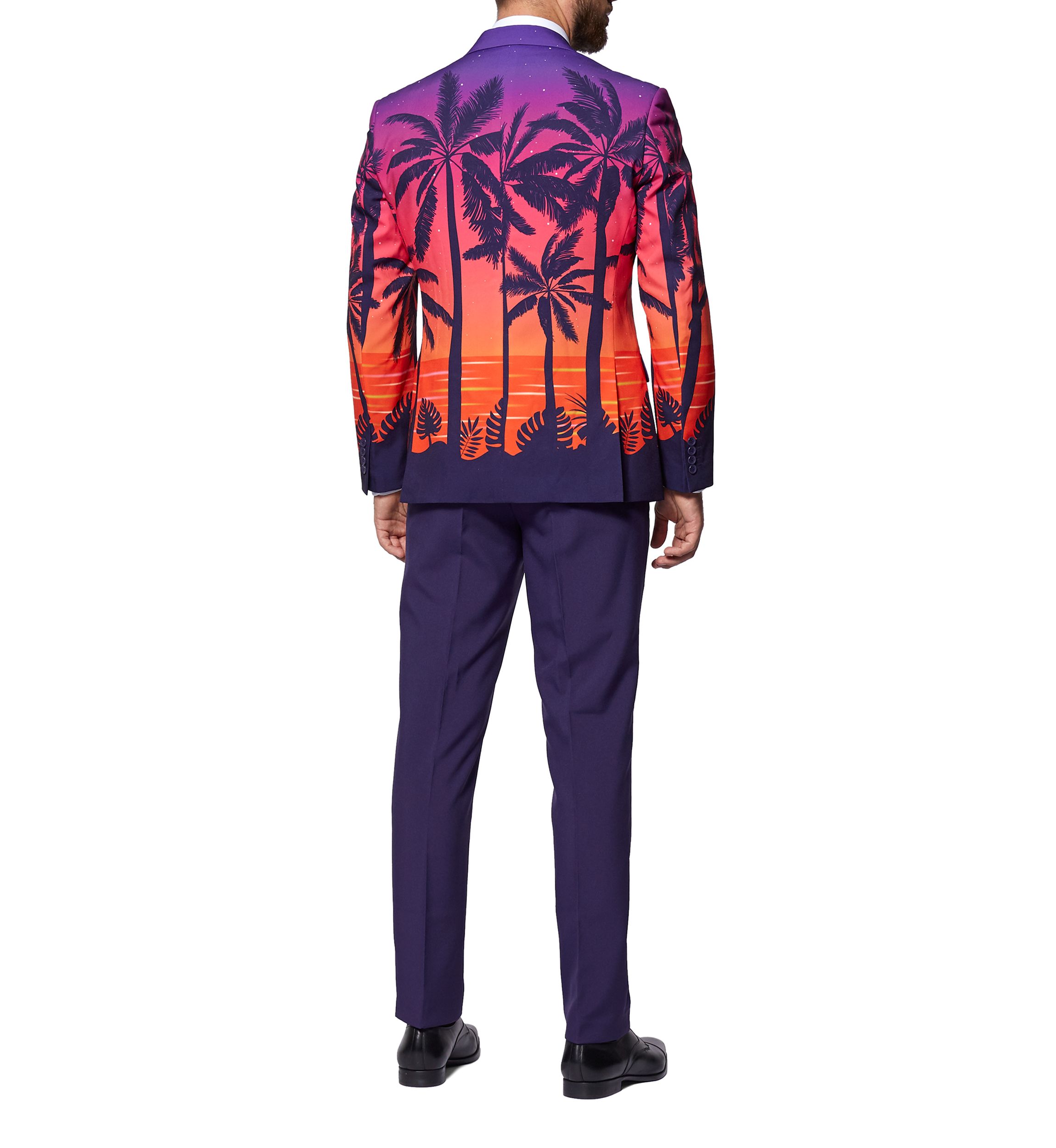 Suave Sunset  2 Piece Suit + Tie