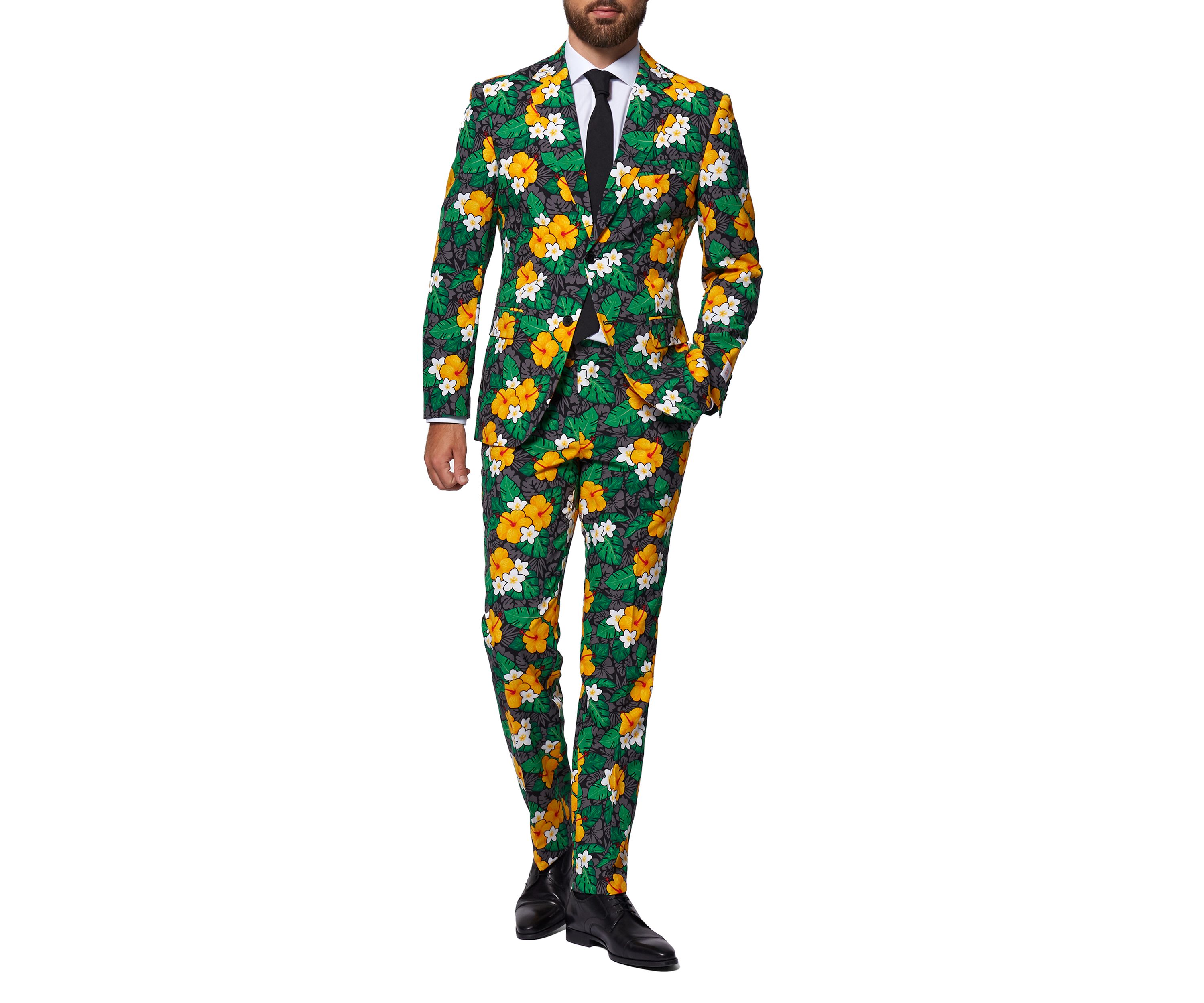 Tropical Treasure  2 Piece Suit + Tie