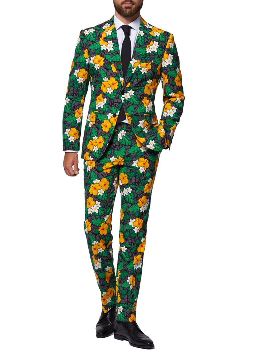 Tropical Treasure  2 Piece Suit + Tie