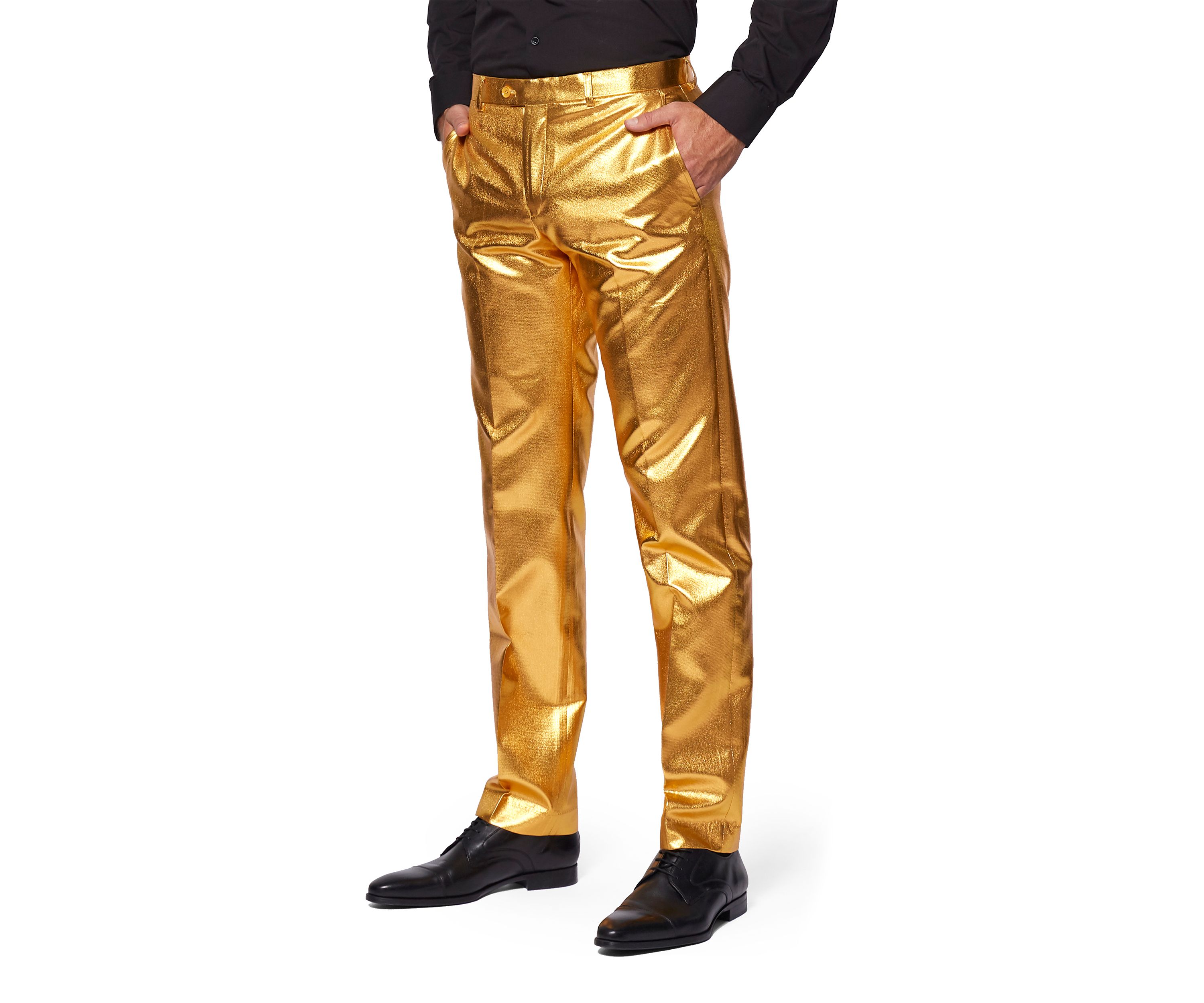 Groovy Gold  2 Piece Suit + Tie