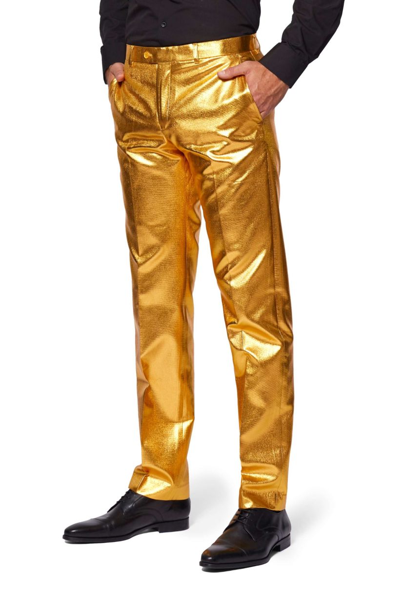 Groovy Gold  2 Piece Suit + Tie