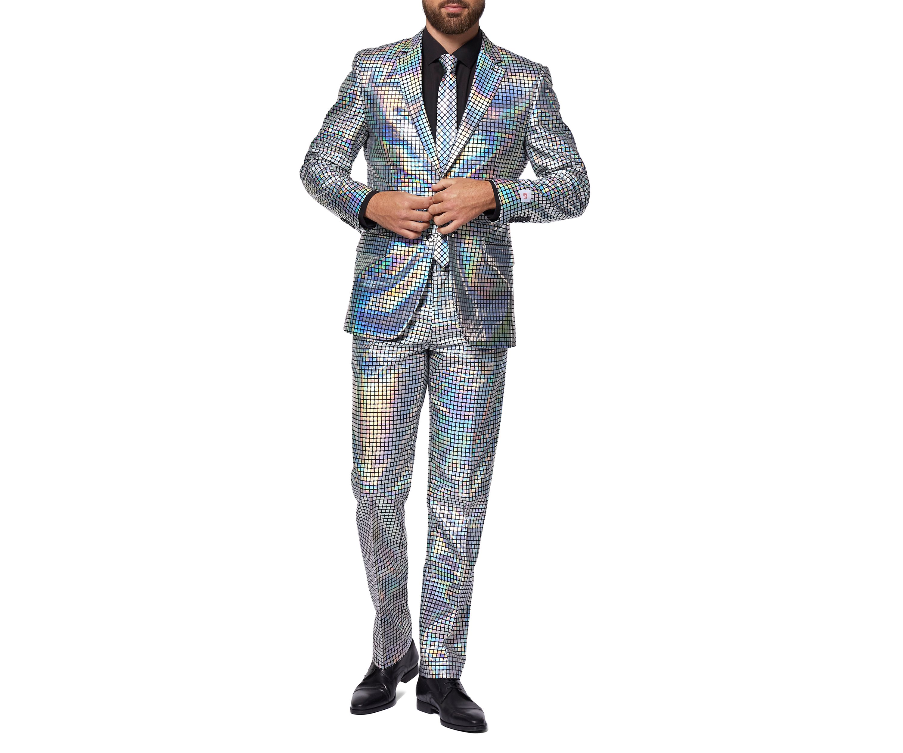 Discoballer  2 Piece Suit + Tie